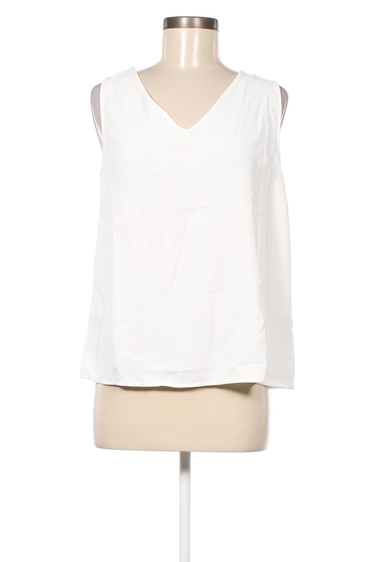 Γυναικείο αμάνικο μπλουζάκι About You, Μέγεθος L, Χρώμα Λευκό, Τιμή 3,20 €