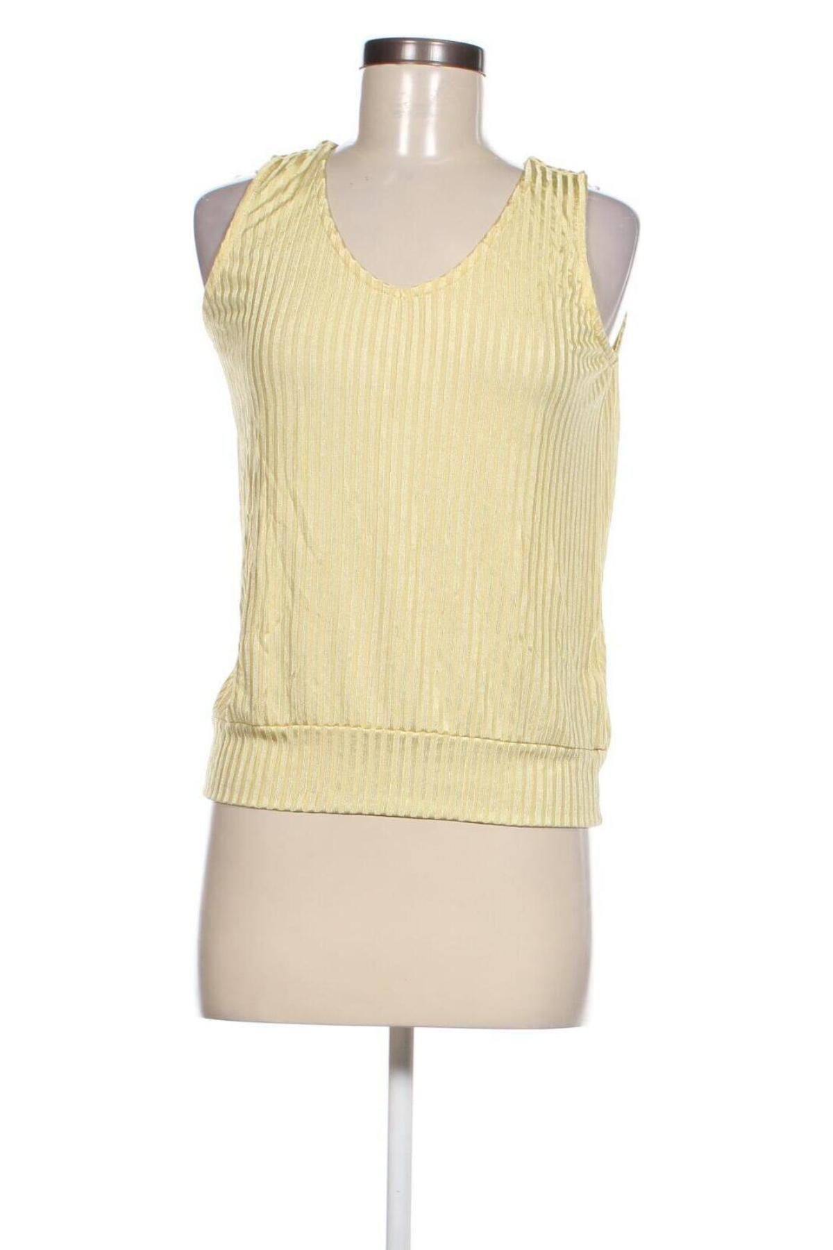 Γυναικείο αμάνικο μπλουζάκι Bel&Bo, Μέγεθος M, Χρώμα Κίτρινο, Τιμή 2,97 €
