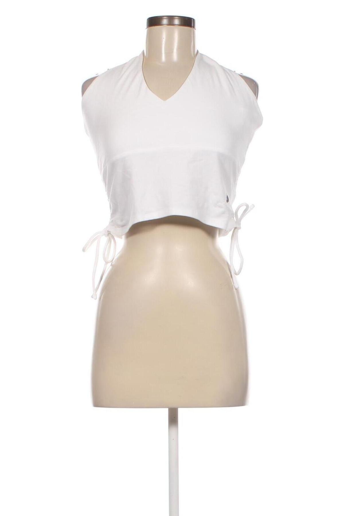 Damska koszulka na ramiączkach Hollister, Rozmiar XL, Kolor Biały, Cena 17,78 zł