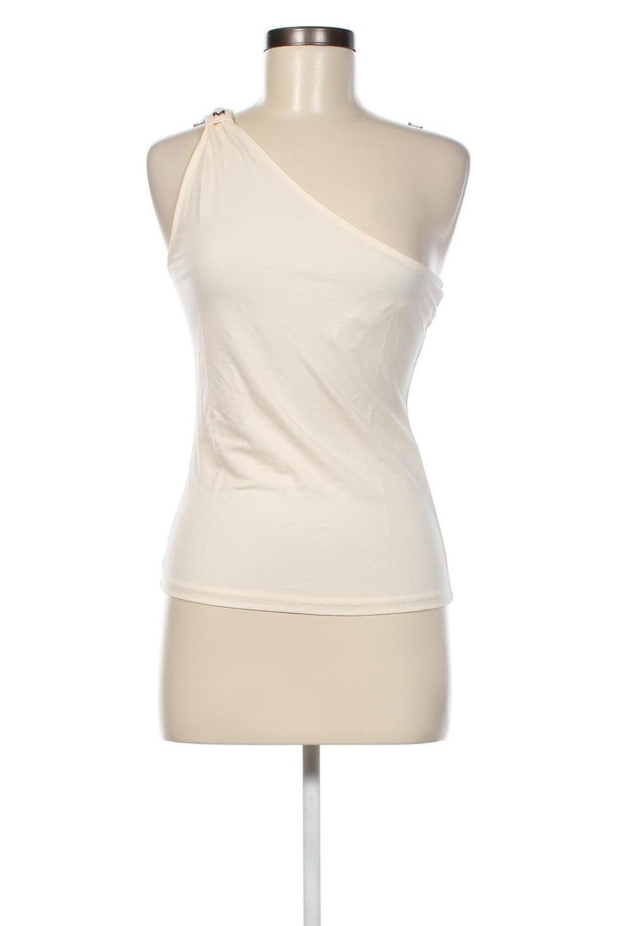 Γυναικείο αμάνικο μπλουζάκι Morgan, Μέγεθος XS, Χρώμα Εκρού, Τιμή 14,95 €