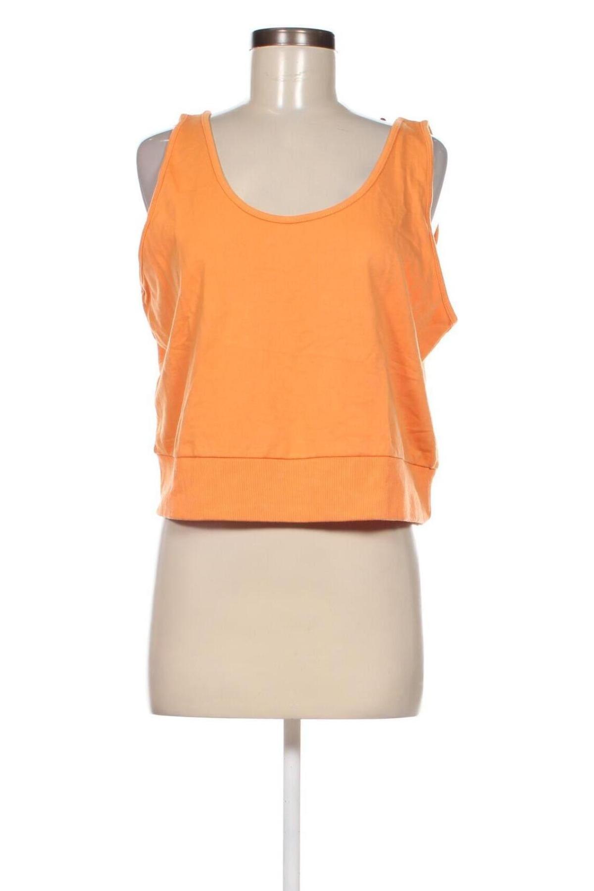 Γυναικείο αμάνικο μπλουζάκι Page One, Μέγεθος L, Χρώμα Πορτοκαλί, Τιμή 8,04 €