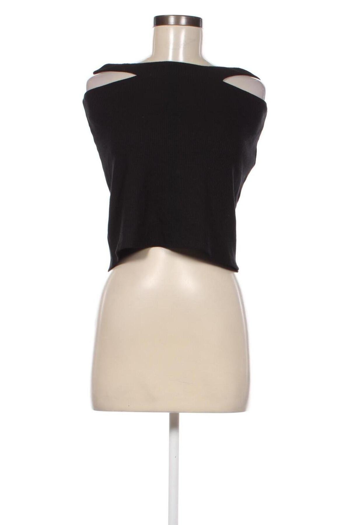 Γυναικείο αμάνικο μπλουζάκι Review, Μέγεθος S, Χρώμα Μαύρο, Τιμή 4,78 €