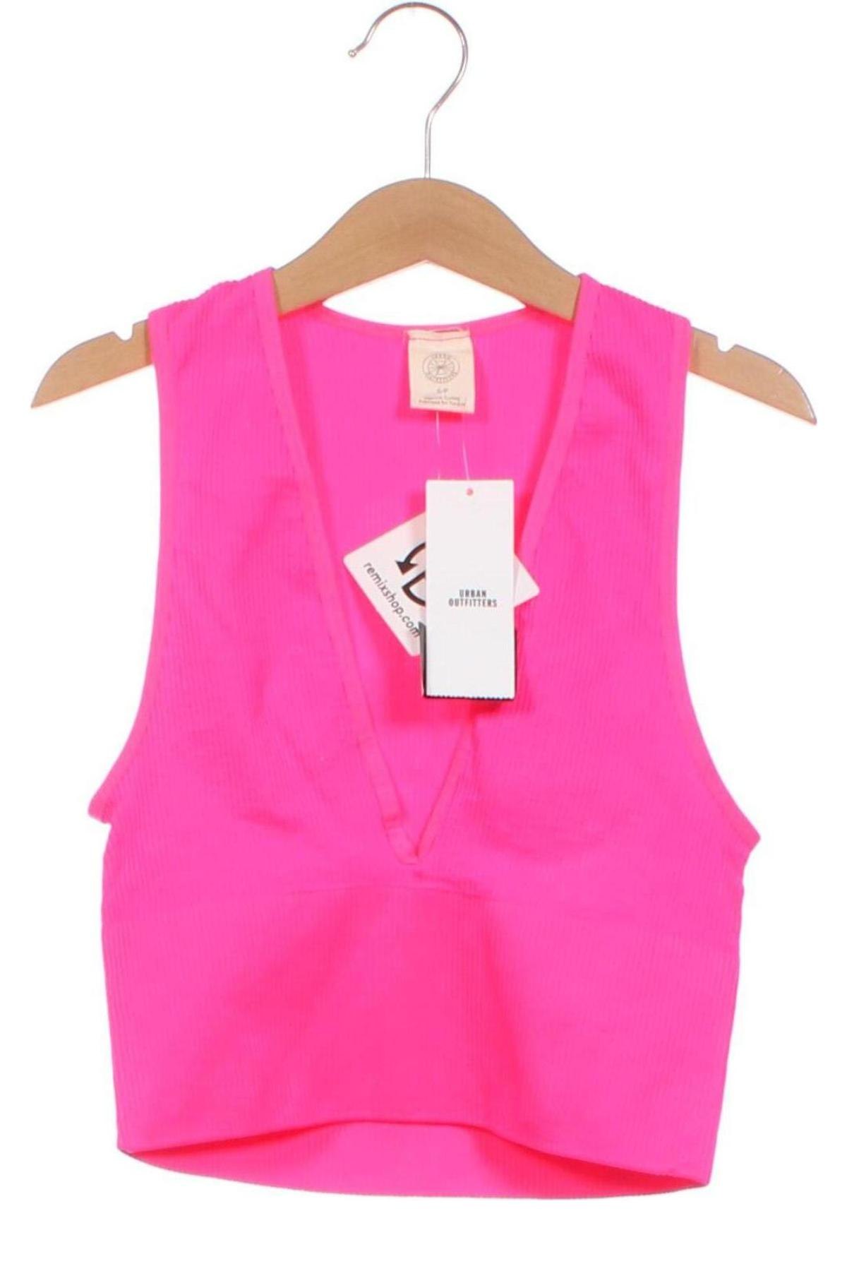 Γυναικείο αμάνικο μπλουζάκι Urban Outfitters, Μέγεθος S, Χρώμα Ρόζ , Τιμή 5,68 €