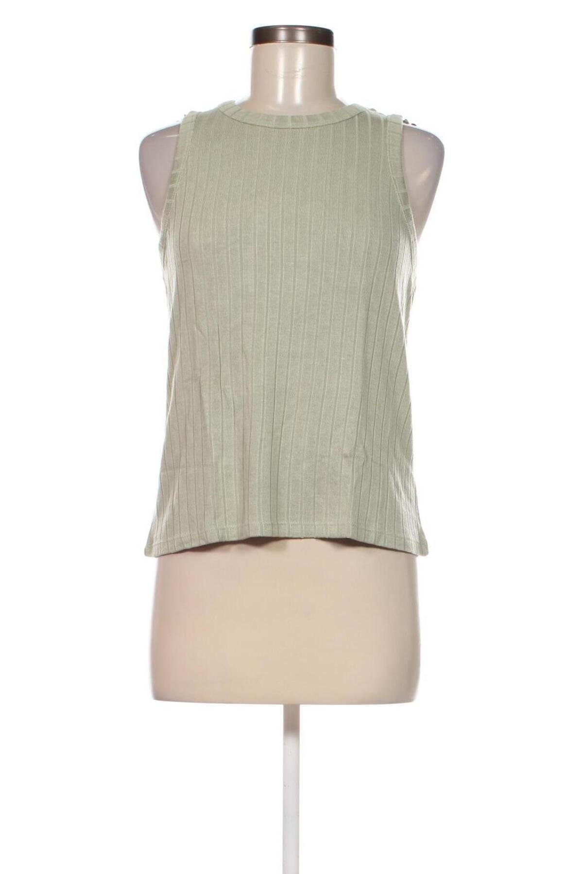 Γυναικείο αμάνικο μπλουζάκι Zign, Μέγεθος M, Χρώμα Πράσινο, Τιμή 3,44 €