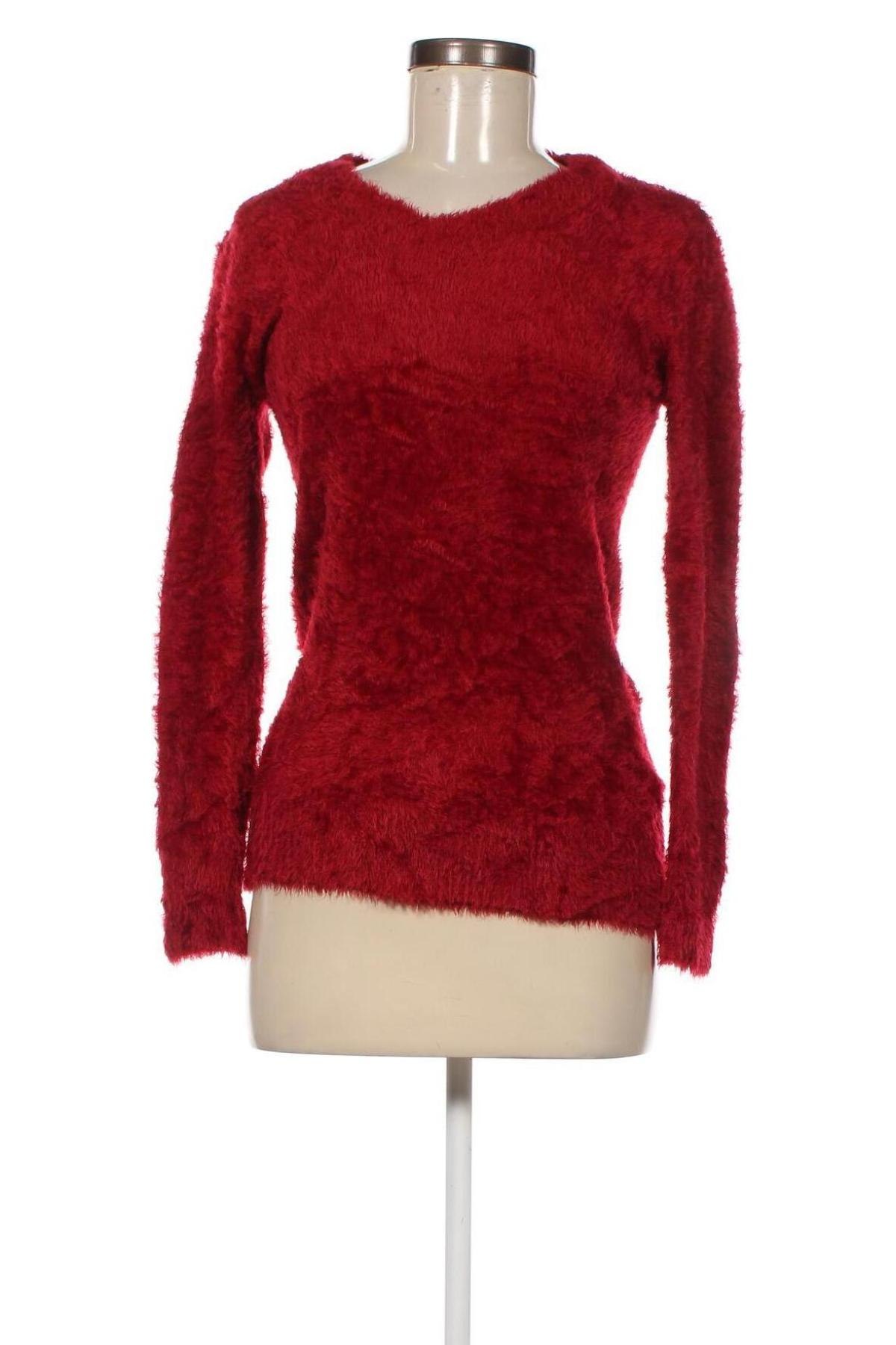 Damenpullover, Größe M, Farbe Rot, Preis 2,22 €