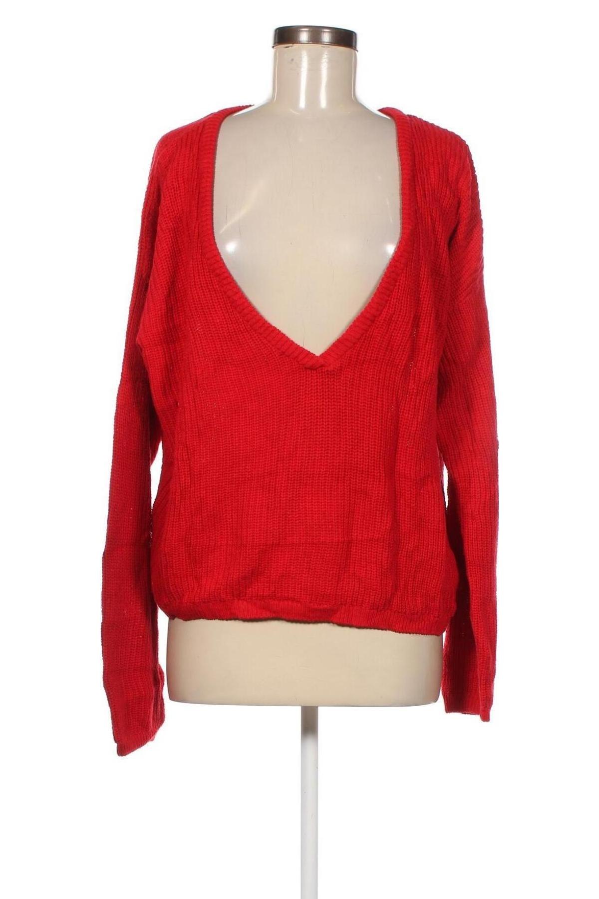 Damenpullover, Größe M, Farbe Rot, Preis € 2,42