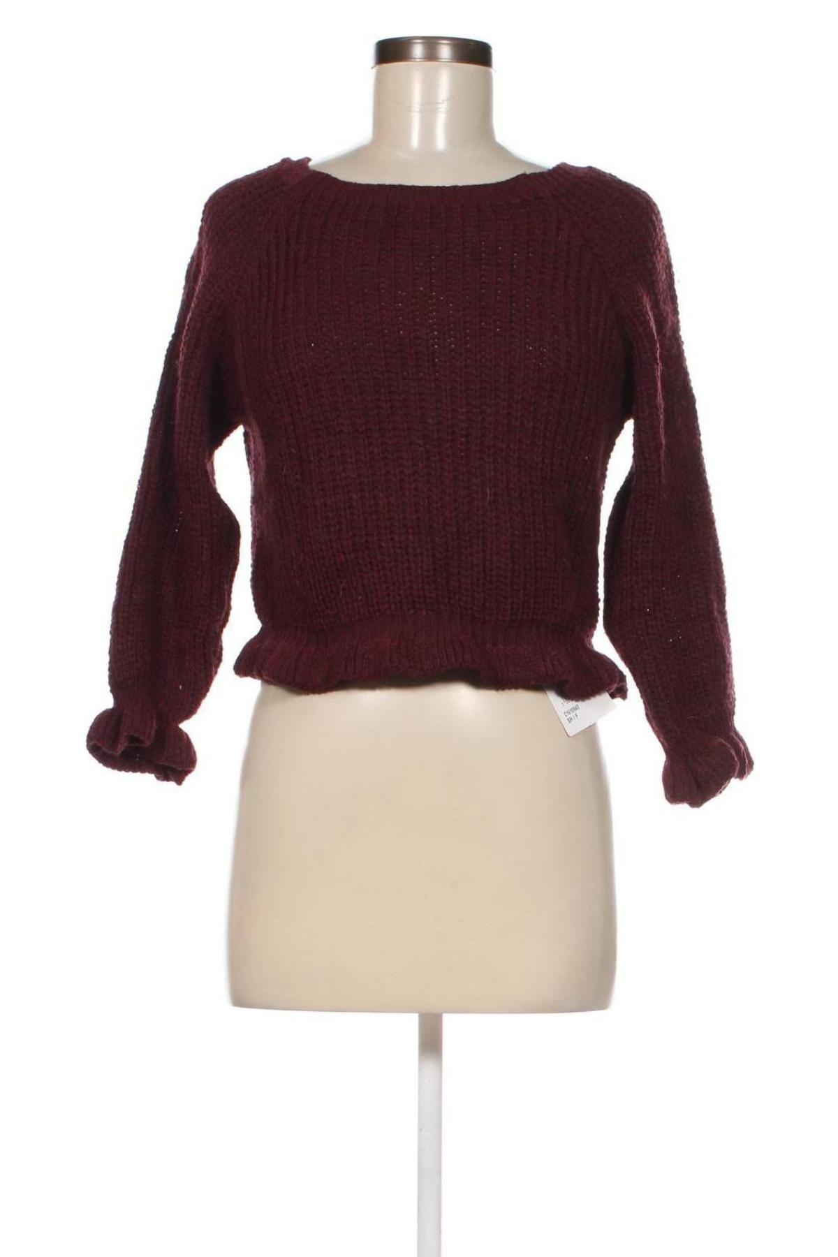 Γυναικείο πουλόβερ, Μέγεθος S, Χρώμα Κόκκινο, Τιμή 2,51 €