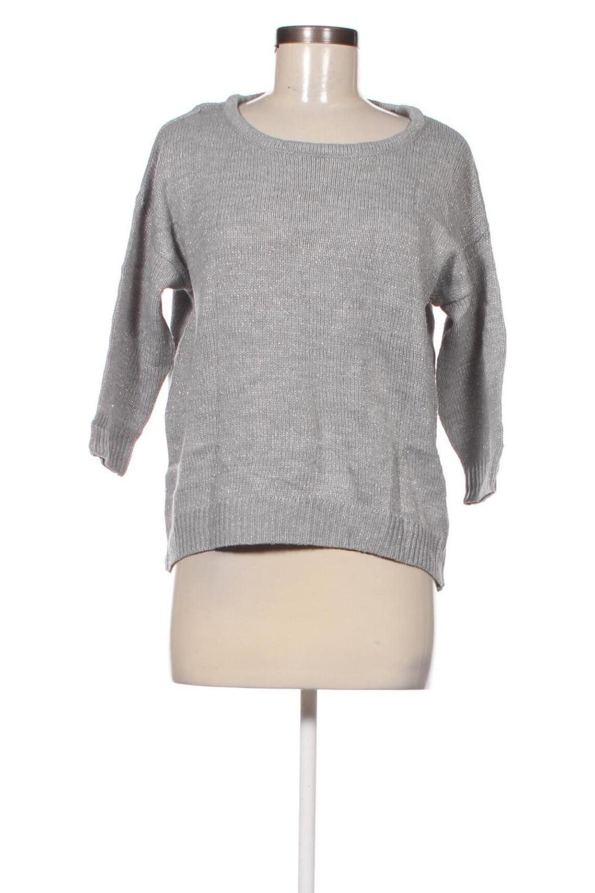 Damenpullover, Größe S, Farbe Grau, Preis 2,22 €