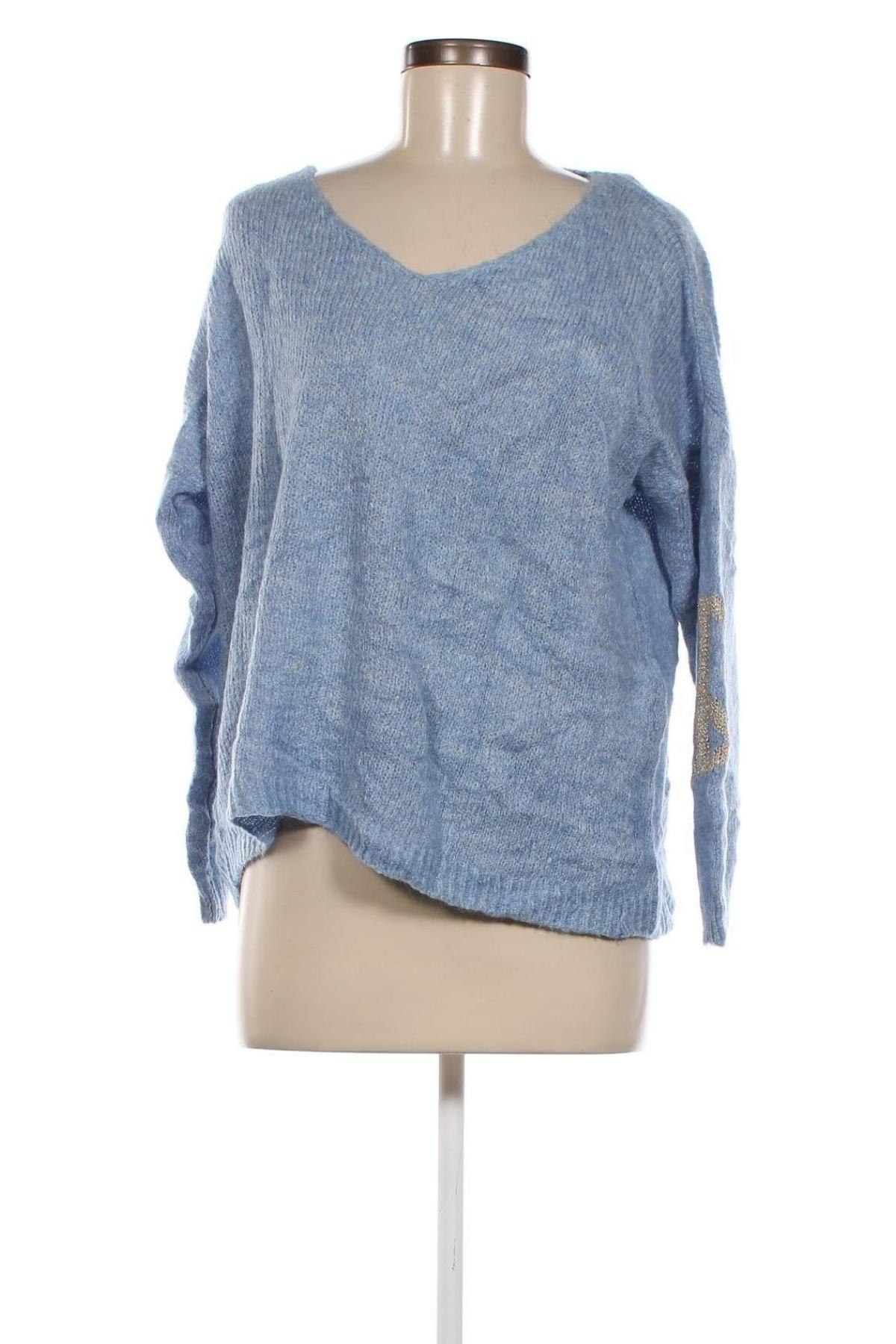 Damenpullover Classy, Größe M, Farbe Blau, Preis 2,42 €