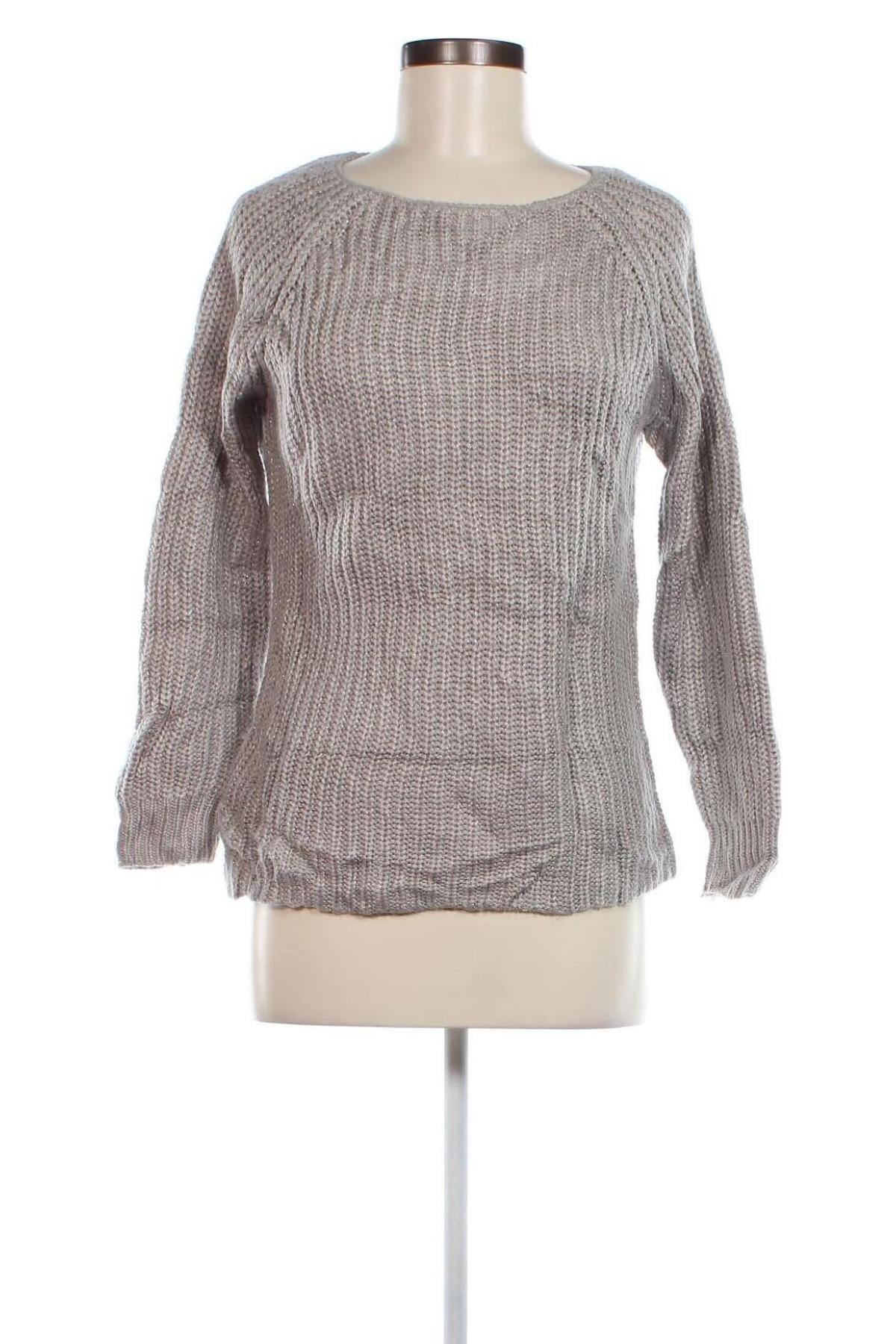 Γυναικείο πουλόβερ Easy Wear, Μέγεθος M, Χρώμα Γκρί, Τιμή 5,38 €