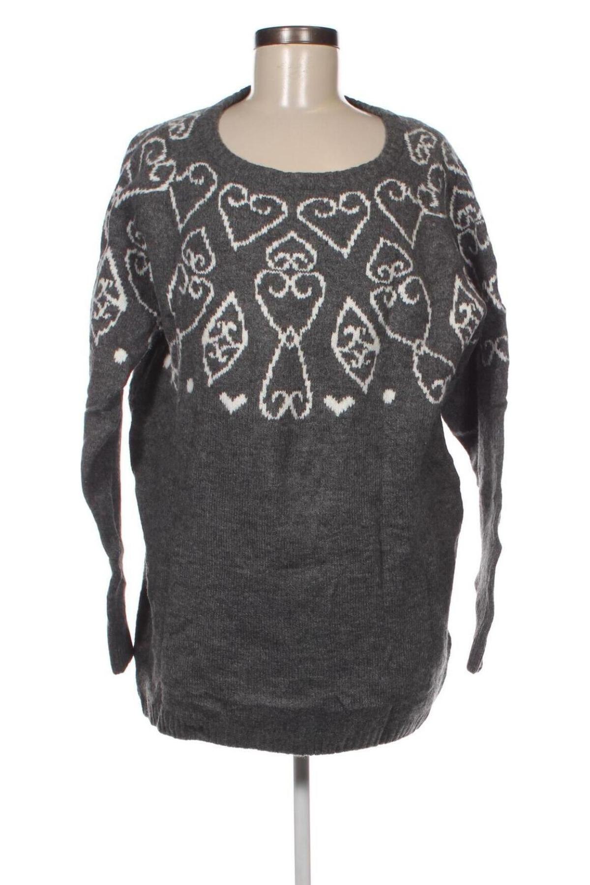 Дамски пуловер Esmara, Размер M, Цвят Сив, Цена 5,22 лв.