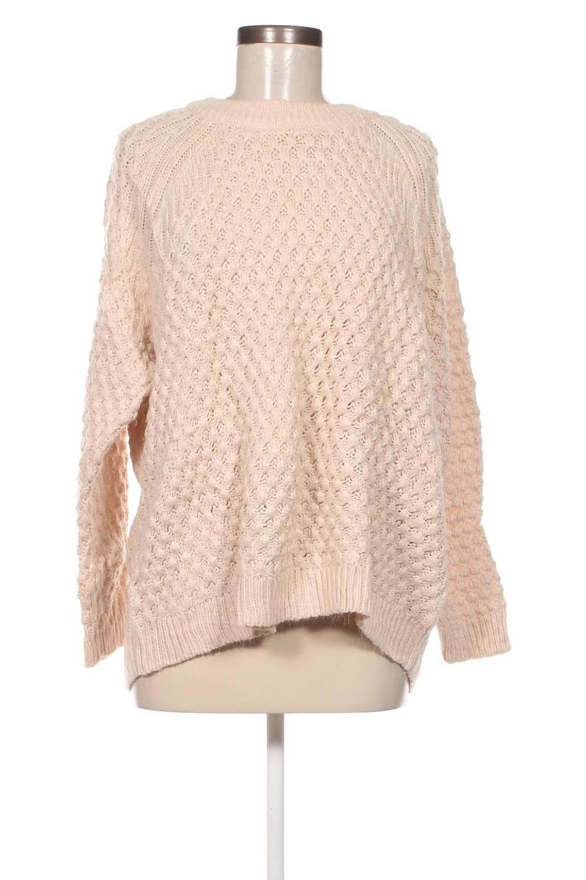 Дамски пуловер H&M, Размер M, Цвят Екрю, Цена 8,70 лв.