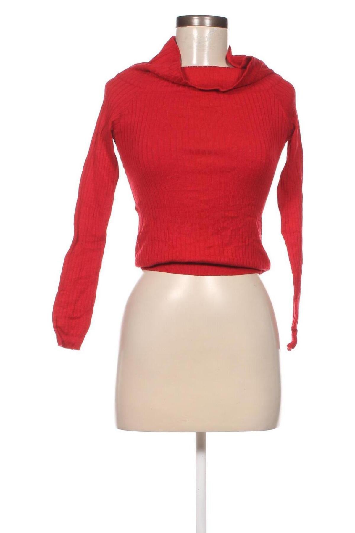 Pulover de femei H&M Divided, Mărime S, Culoare Roșu, Preț 11,45 Lei