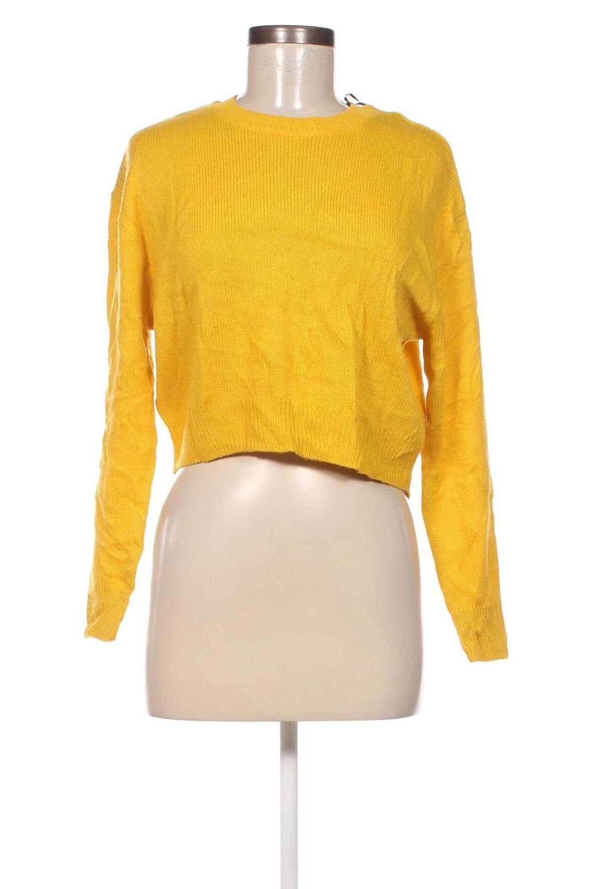 Damenpullover H&M Divided, Größe XS, Farbe Gelb, Preis 2,22 €