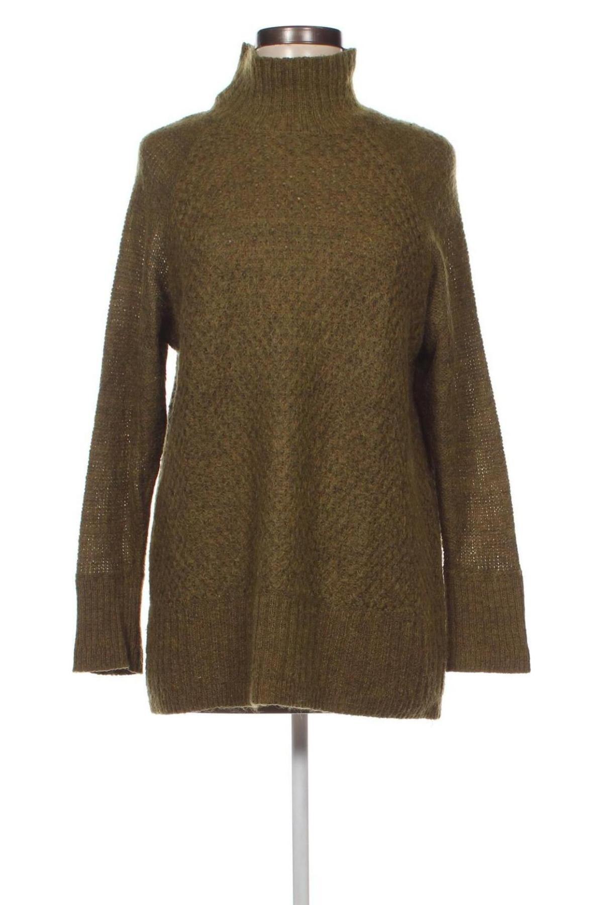 Дамски пуловер H&M L.O.G.G., Размер XS, Цвят Зелен, Цена 8,70 лв.