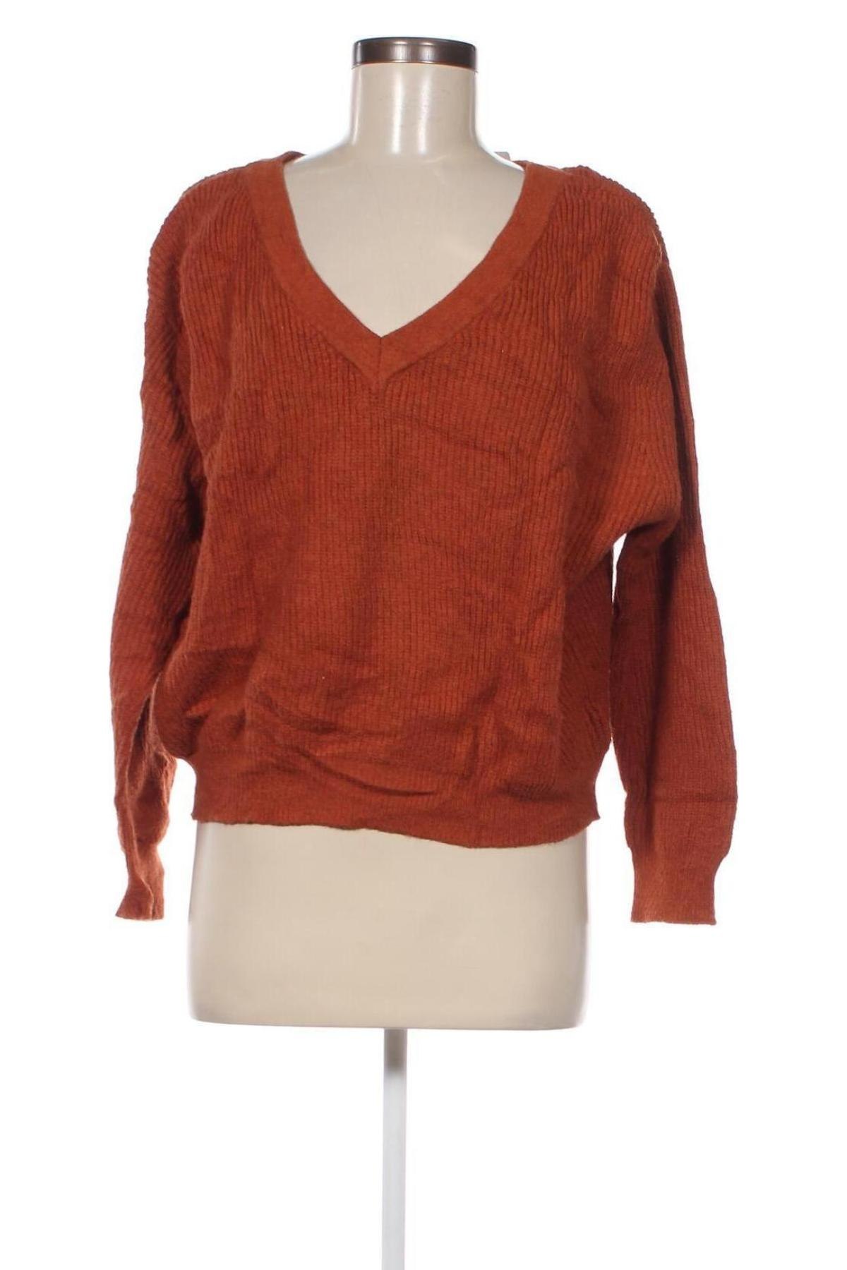 Дамски пуловер Haily`s, Размер L, Цвят Кафяв, Цена 4,64 лв.