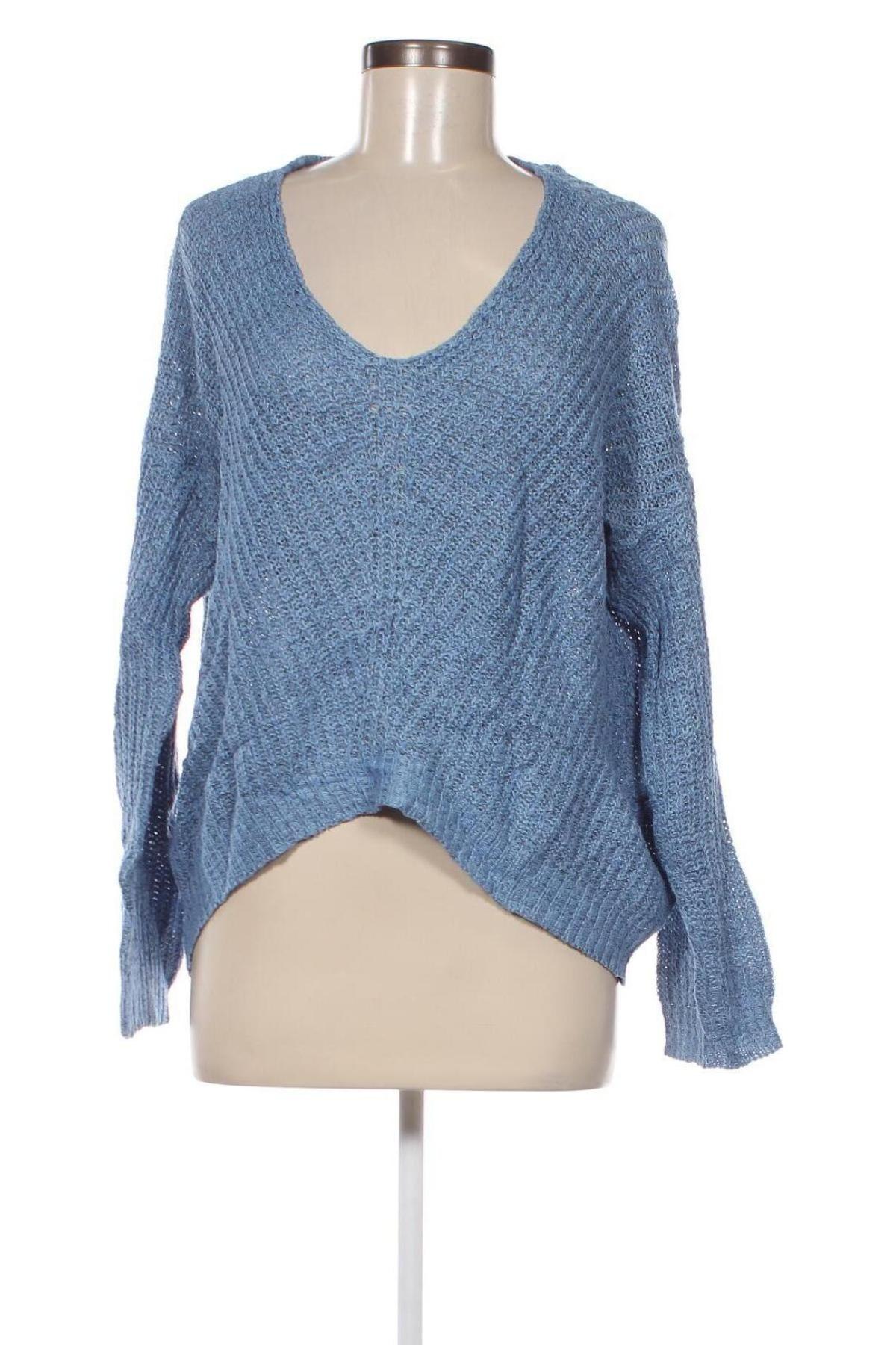 Дамски пуловер Jacqueline De Yong, Размер M, Цвят Син, Цена 4,64 лв.