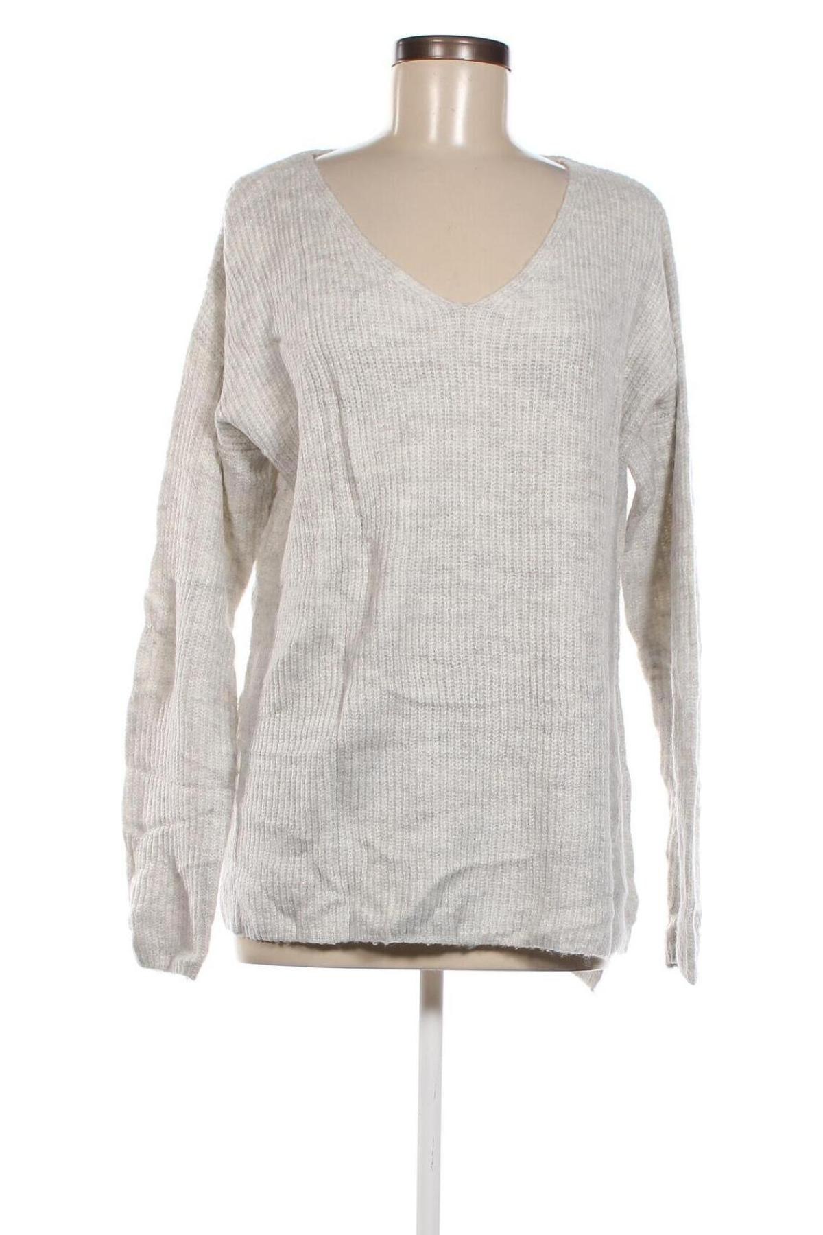 Γυναικείο πουλόβερ Jean Pascale, Μέγεθος S, Χρώμα Γκρί, Τιμή 5,38 €