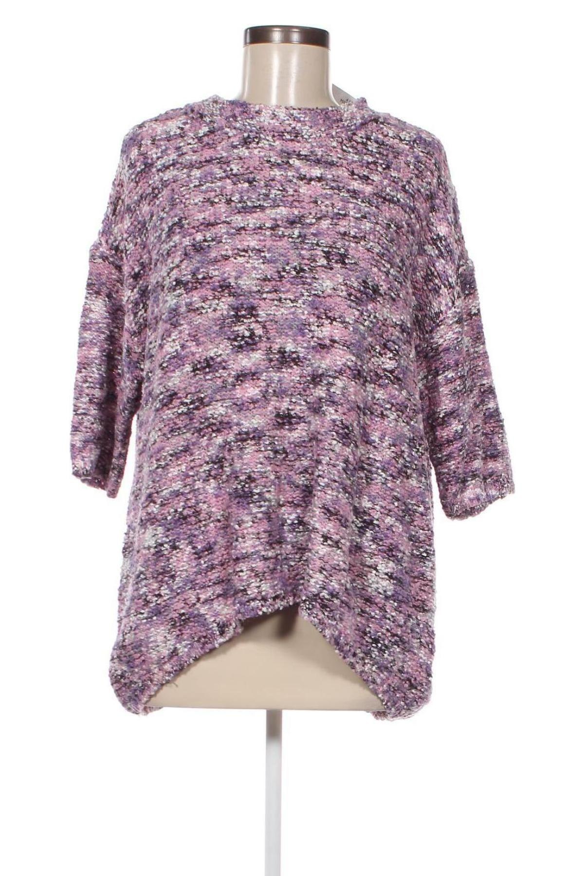 Дамски пуловер Jean Pascale, Размер L, Цвят Многоцветен, Цена 4,35 лв.