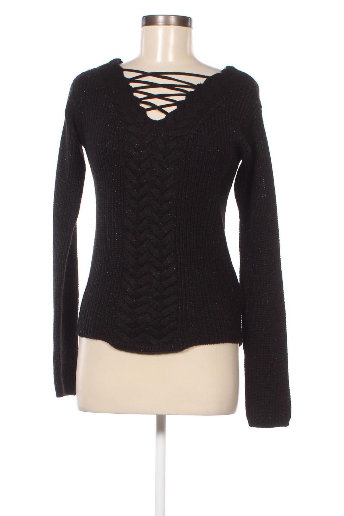 Дамски пуловер Jean Pascale, Размер XS, Цвят Черен, Цена 8,70 лв.