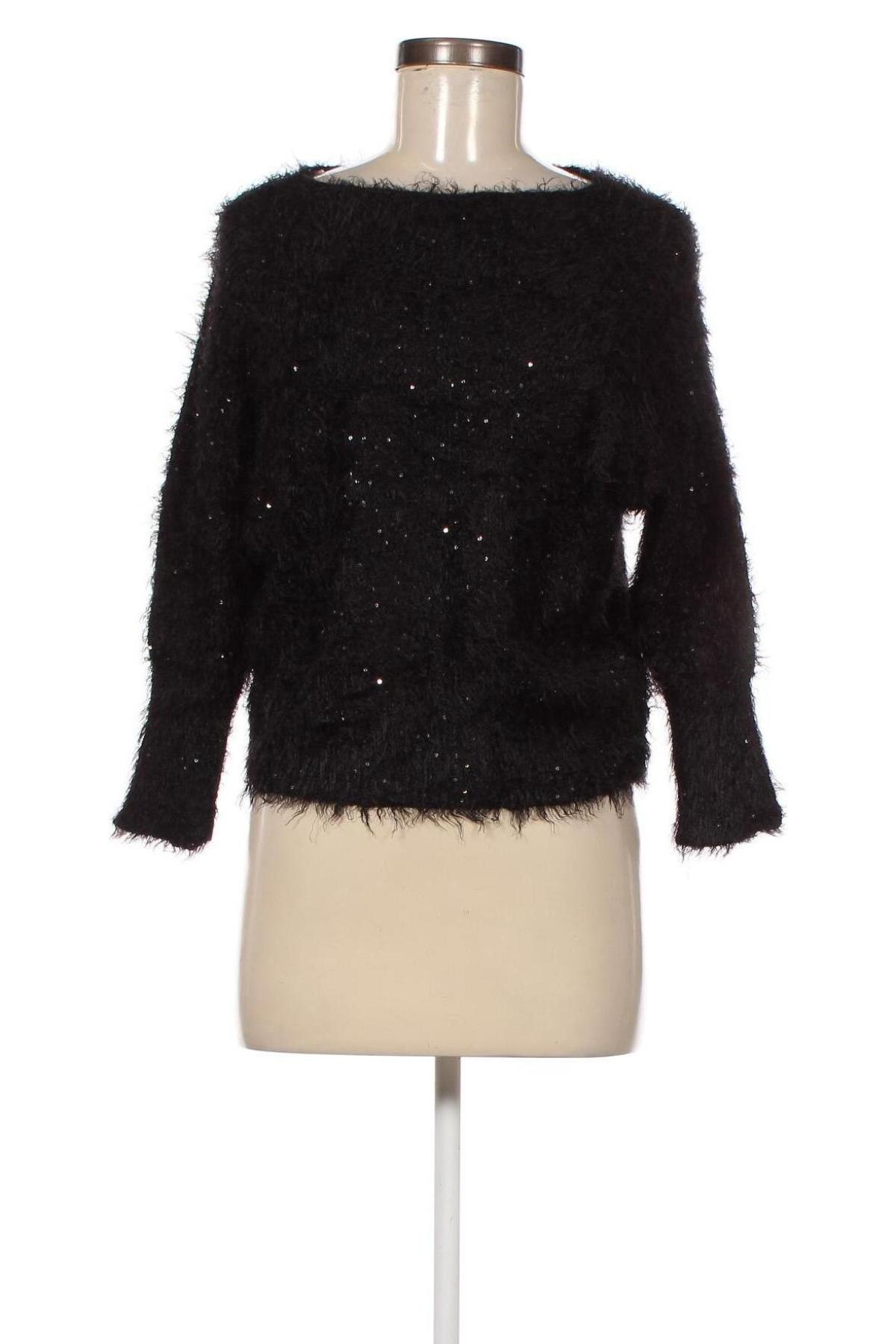 Дамски пуловер Lola Liza, Размер L, Цвят Черен, Цена 11,60 лв.