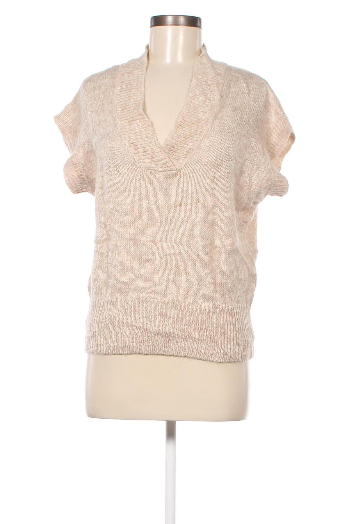 Дамски пуловер Marie Méro, Размер S, Цвят Бежов, Цена 23,80 лв.