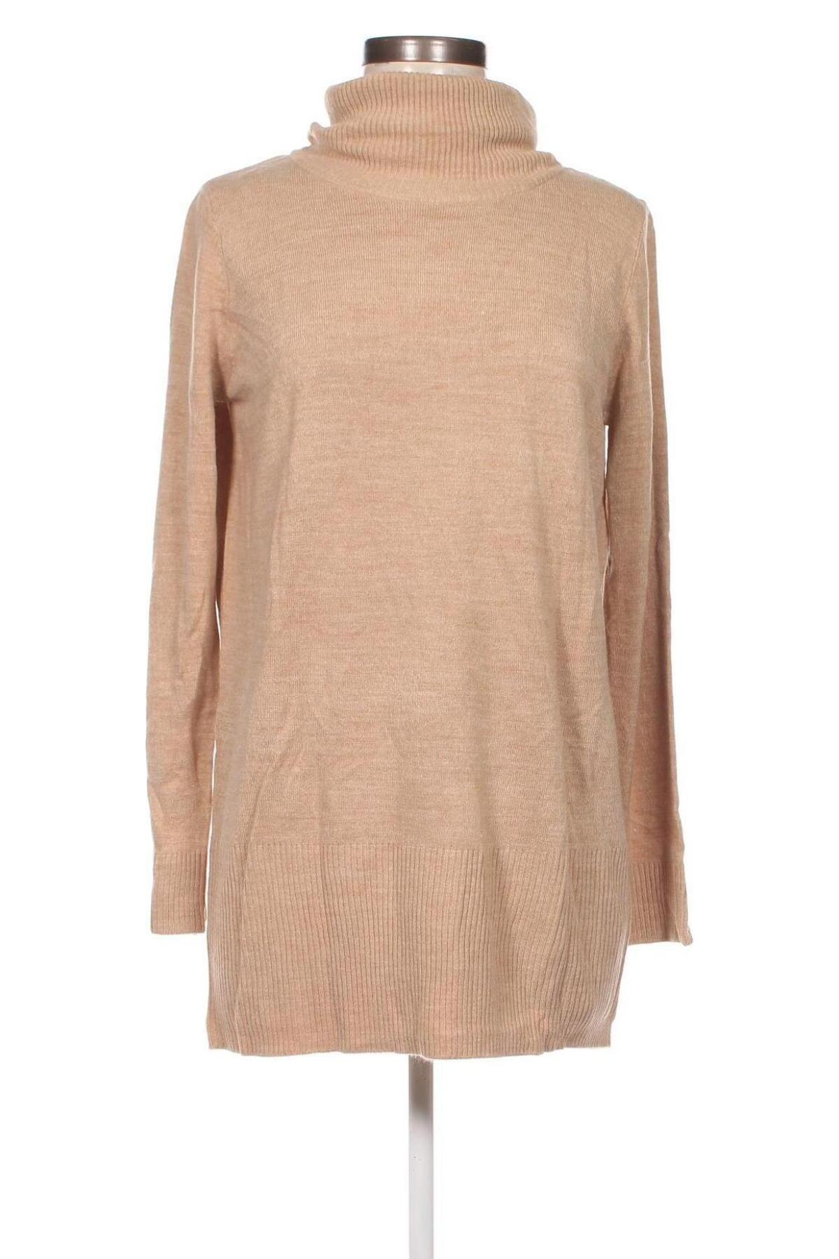 Γυναικείο πουλόβερ Marks & Spencer, Μέγεθος M, Χρώμα  Μπέζ, Τιμή 3,71 €