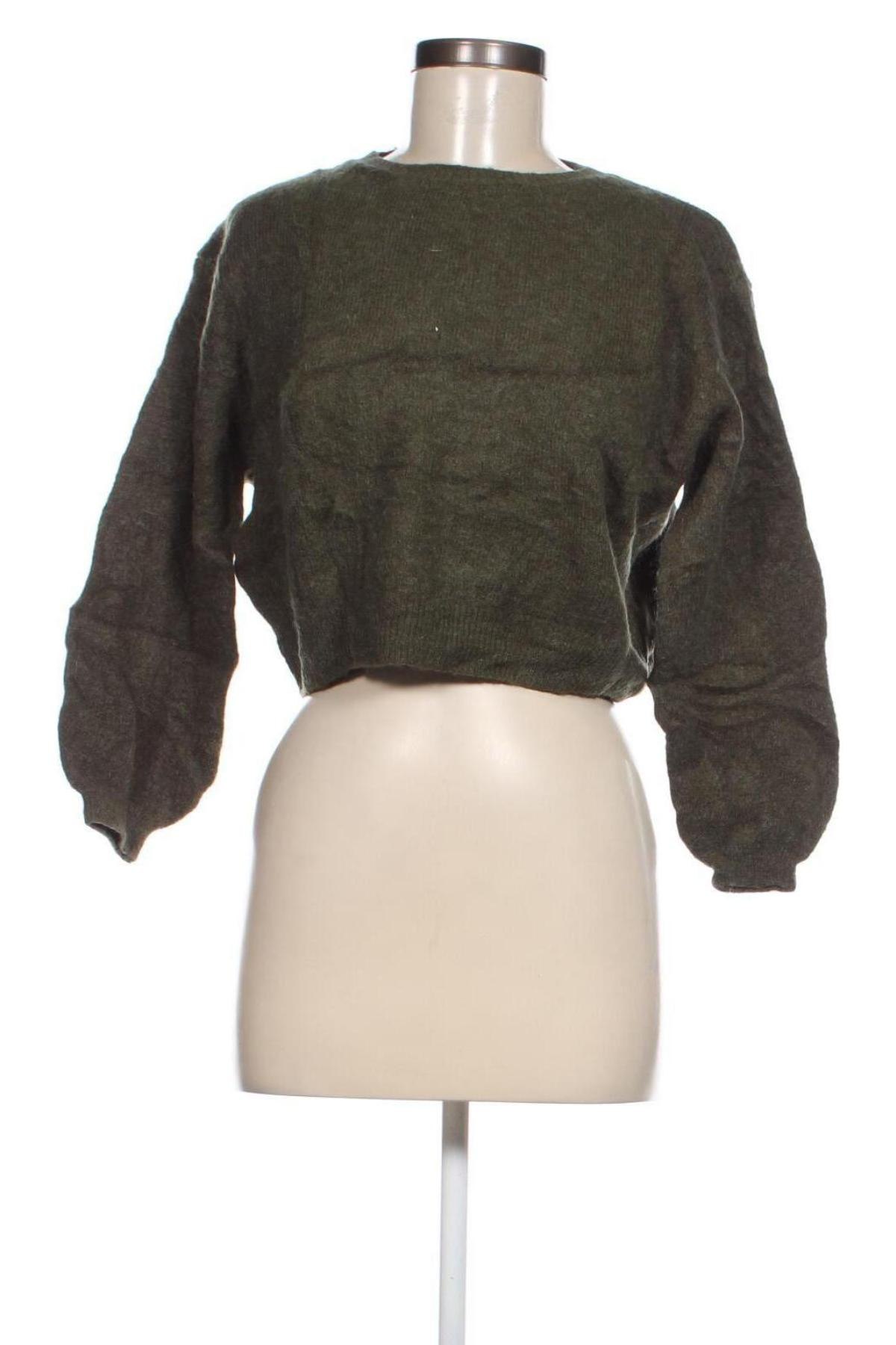 Дамски пуловер Nais, Размер XS, Цвят Зелен, Цена 13,05 лв.