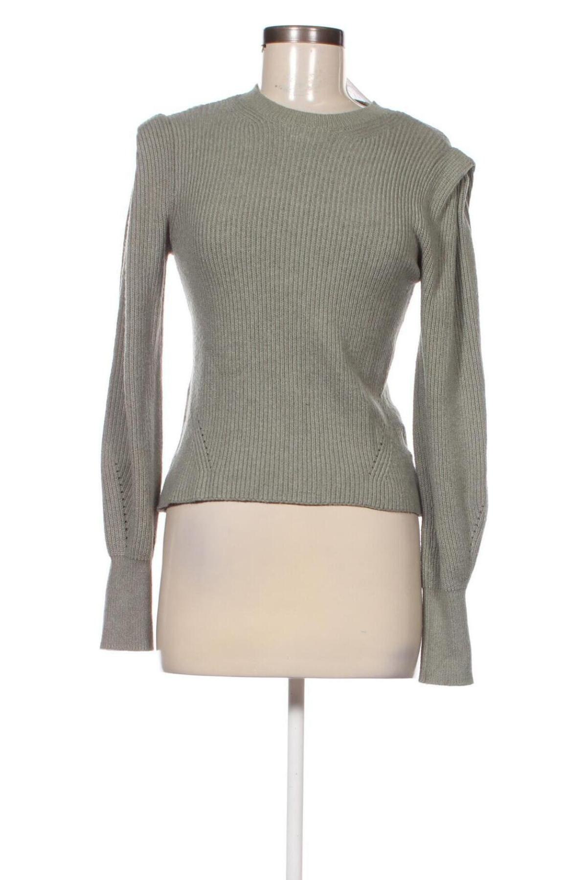 Γυναικείο πουλόβερ Object, Μέγεθος XS, Χρώμα Πράσινο, Τιμή 5,40 €