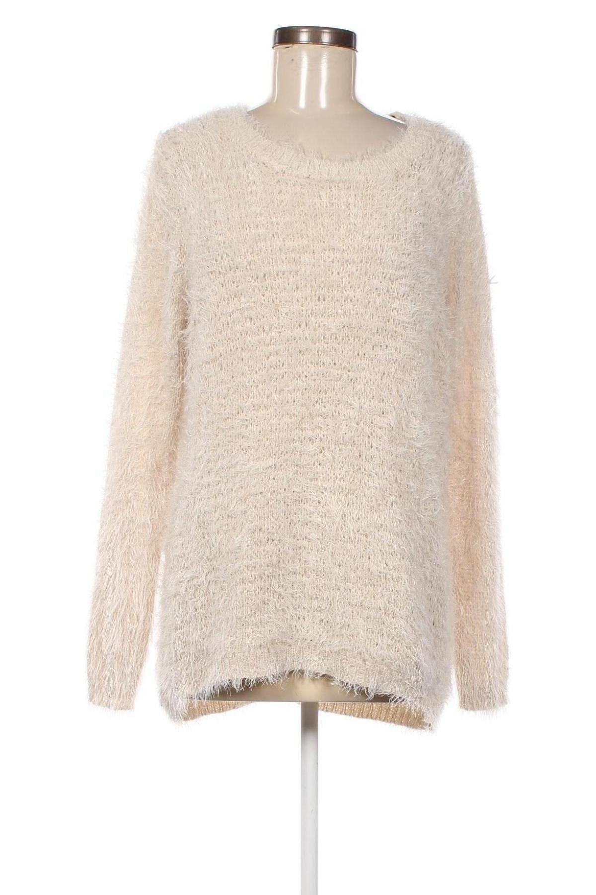 Дамски пуловер Risoe, Размер L, Цвят Бежов, Цена 5,22 лв.