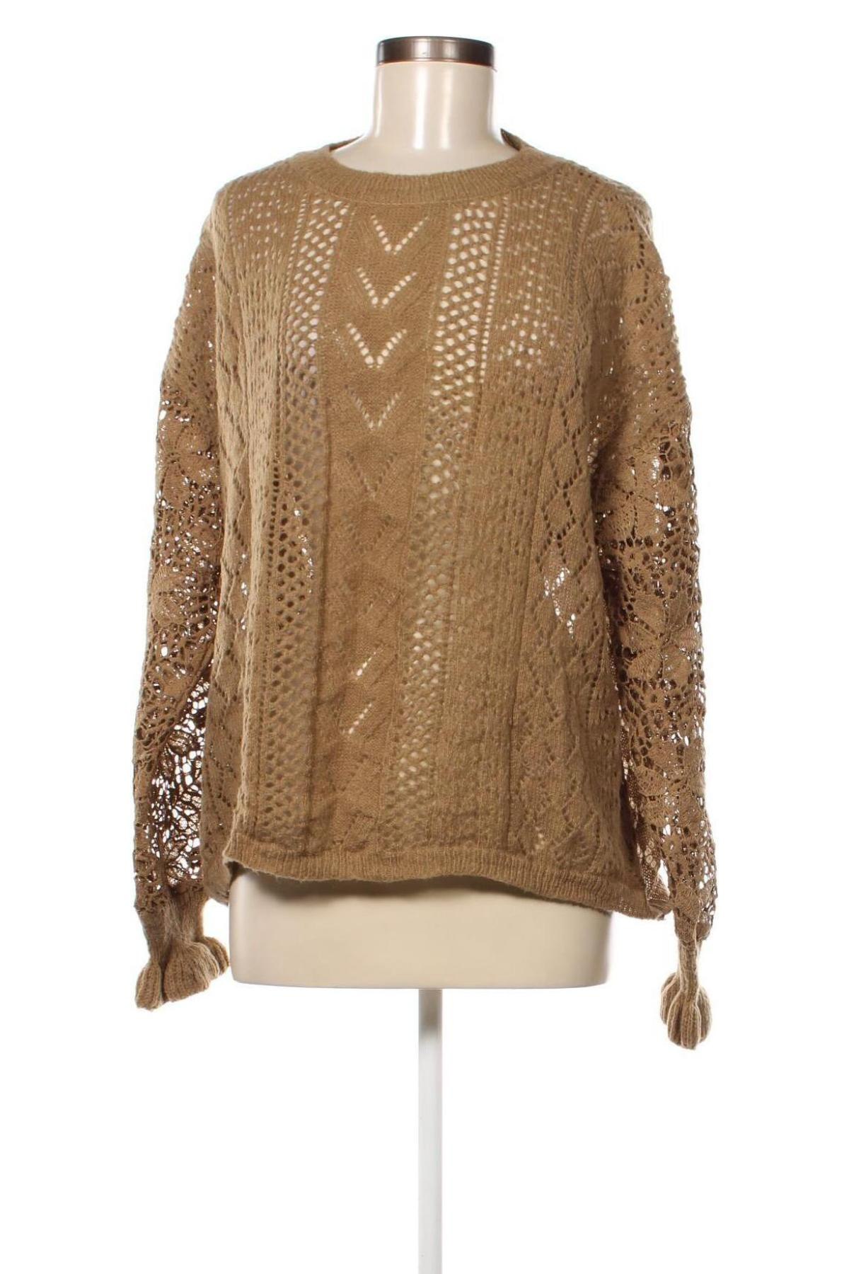 Γυναικείο πουλόβερ SHEIN, Μέγεθος L, Χρώμα Καφέ, Τιμή 2,15 €