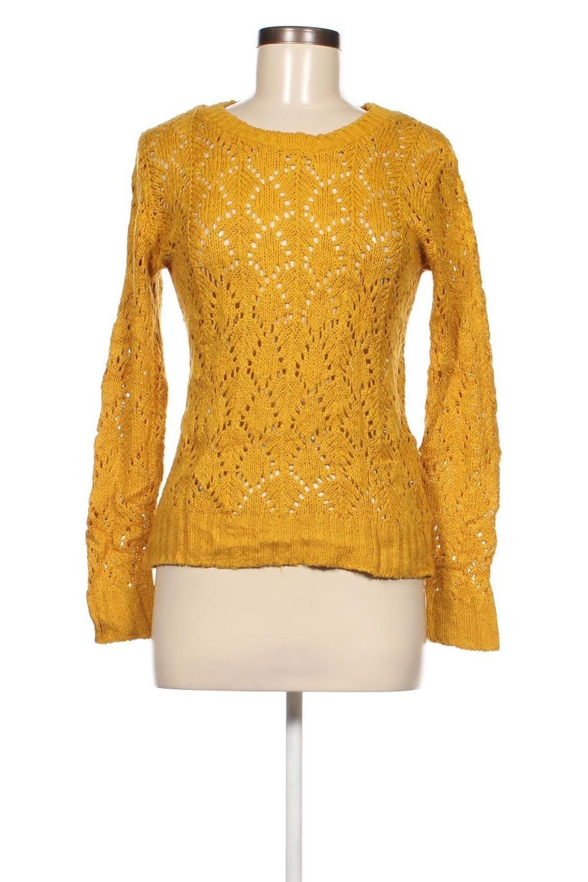 Дамски пуловер Sisters Point, Размер S, Цвят Жълт, Цена 8,70 лв.