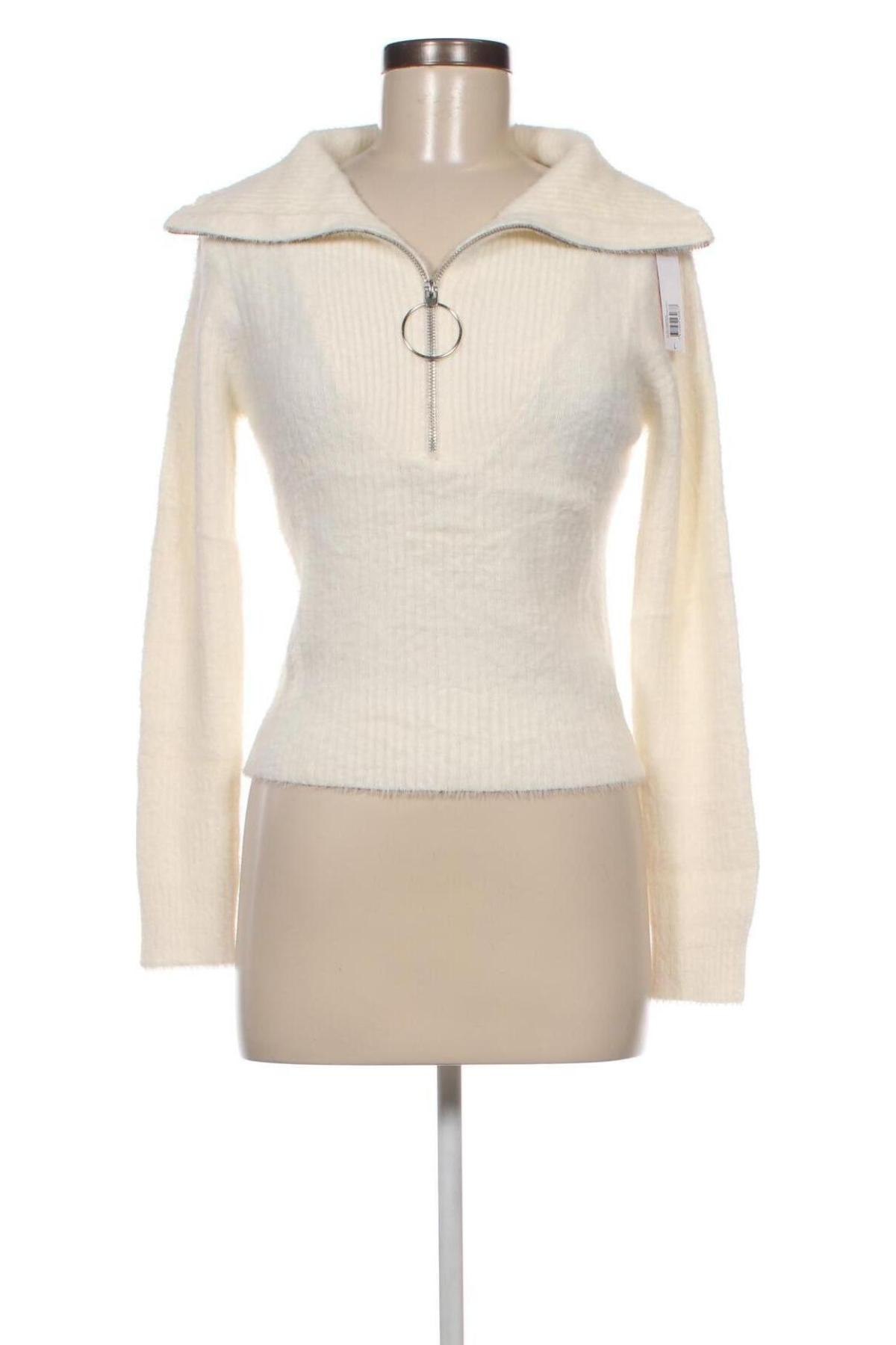 Γυναικείο πουλόβερ Tally Weijl, Μέγεθος L, Χρώμα Λευκό, Τιμή 5,22 €