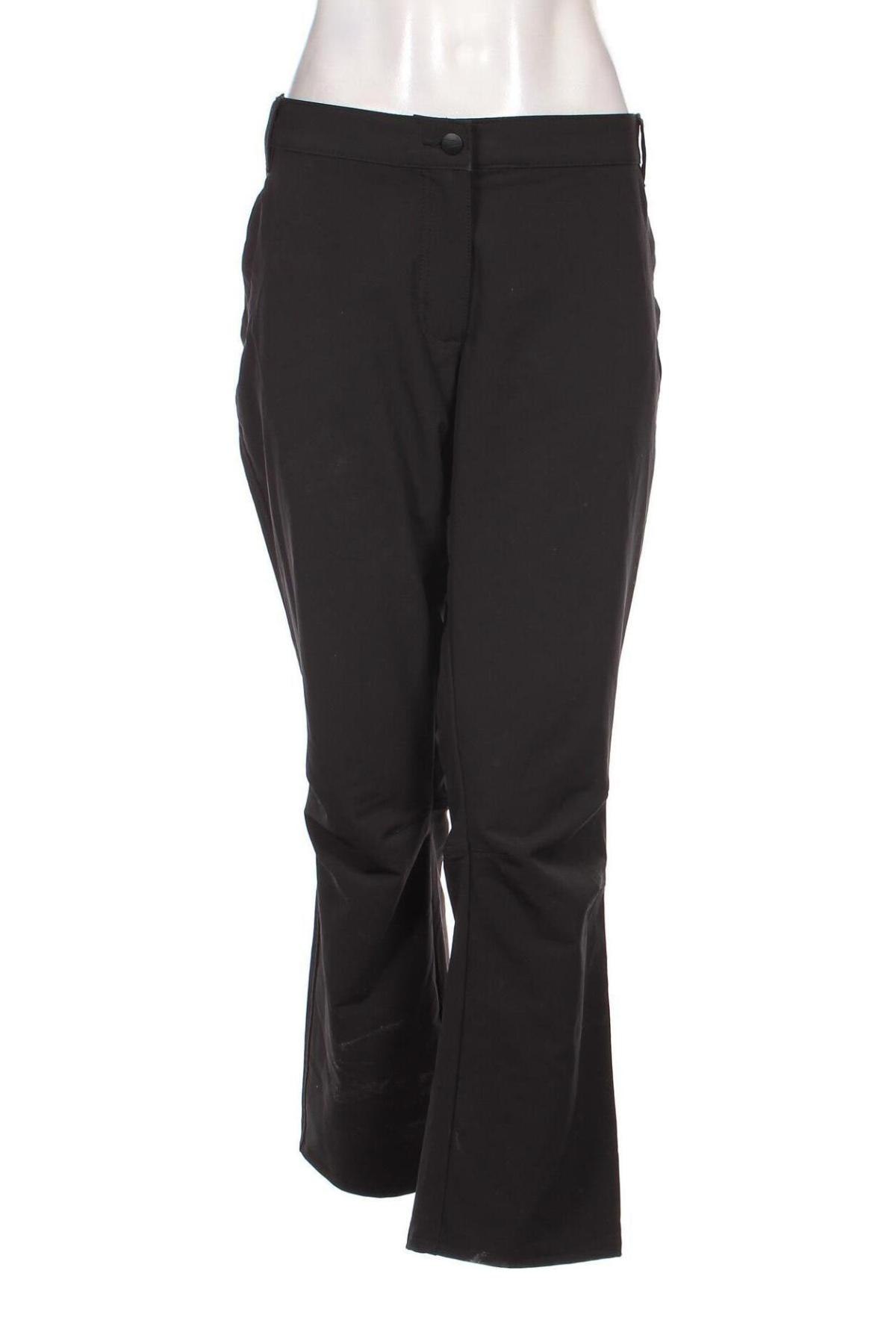 Γυναικείο αθλητικό παντελόνι Crane, Μέγεθος XL, Χρώμα Μαύρο, Τιμή 16,04 €
