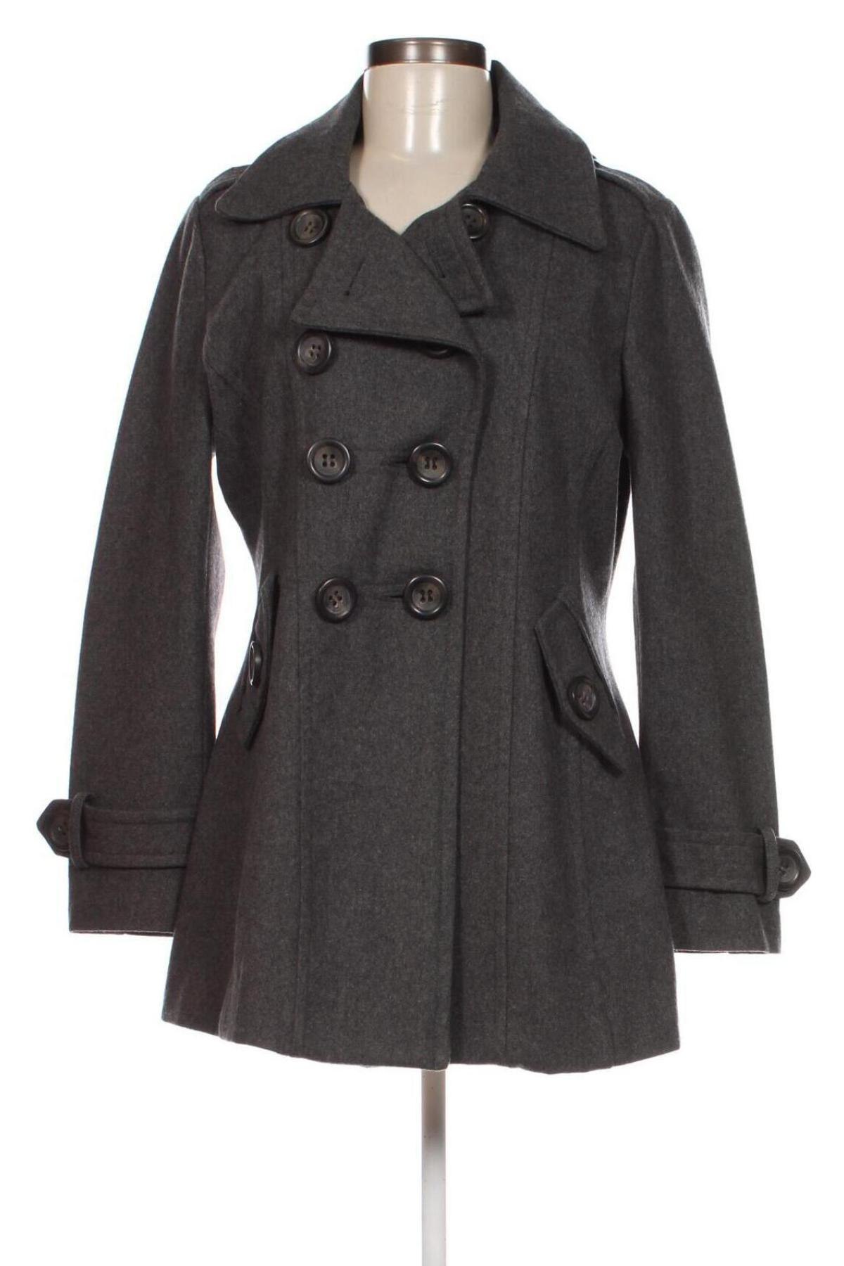 Γυναικείο παλτό Atmosphere, Μέγεθος S, Χρώμα Γκρί, Τιμή 9,93 €