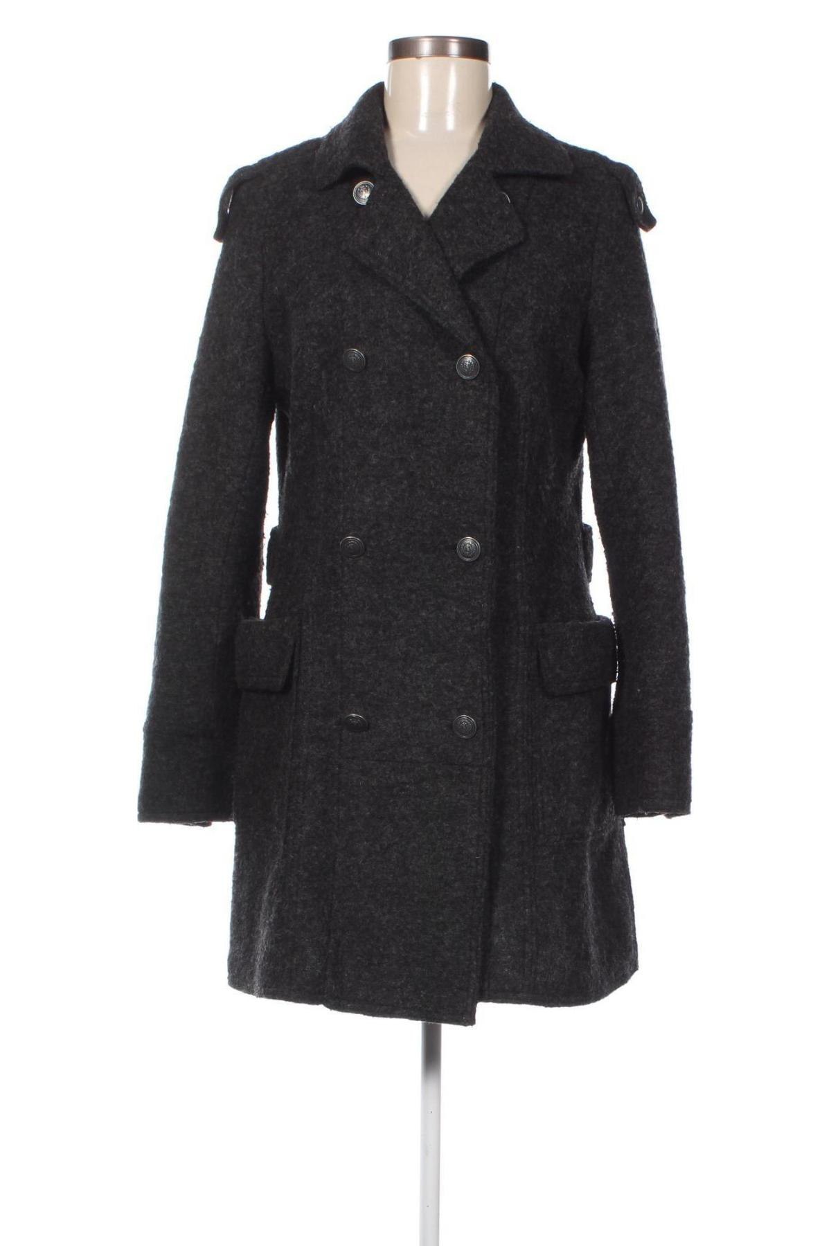 Дамско палто Frieda & Freddies, Размер M, Цвят Сив, Цена 45,87 лв.