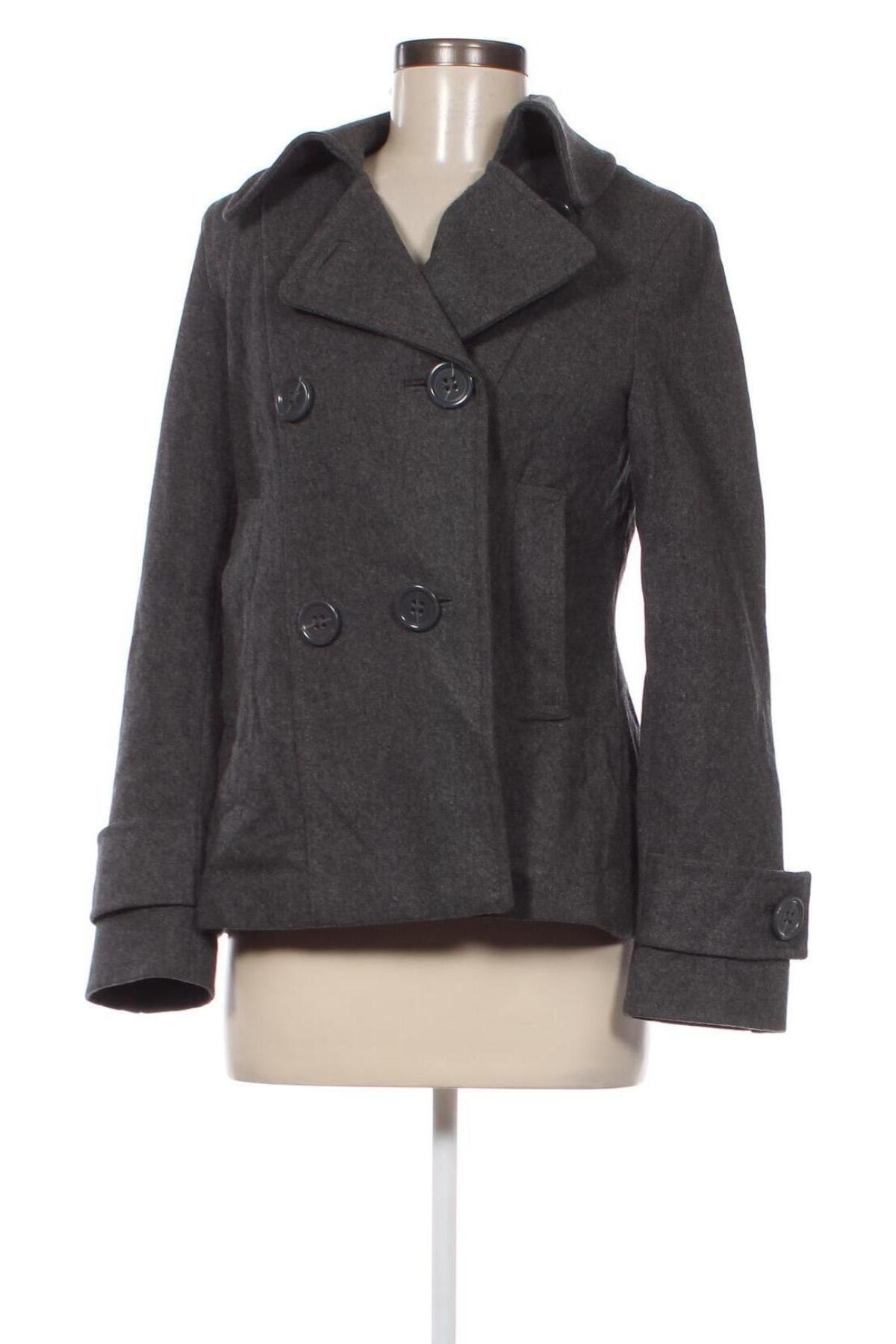 Palton de femei H&M, Mărime M, Culoare Gri, Preț 49,28 Lei