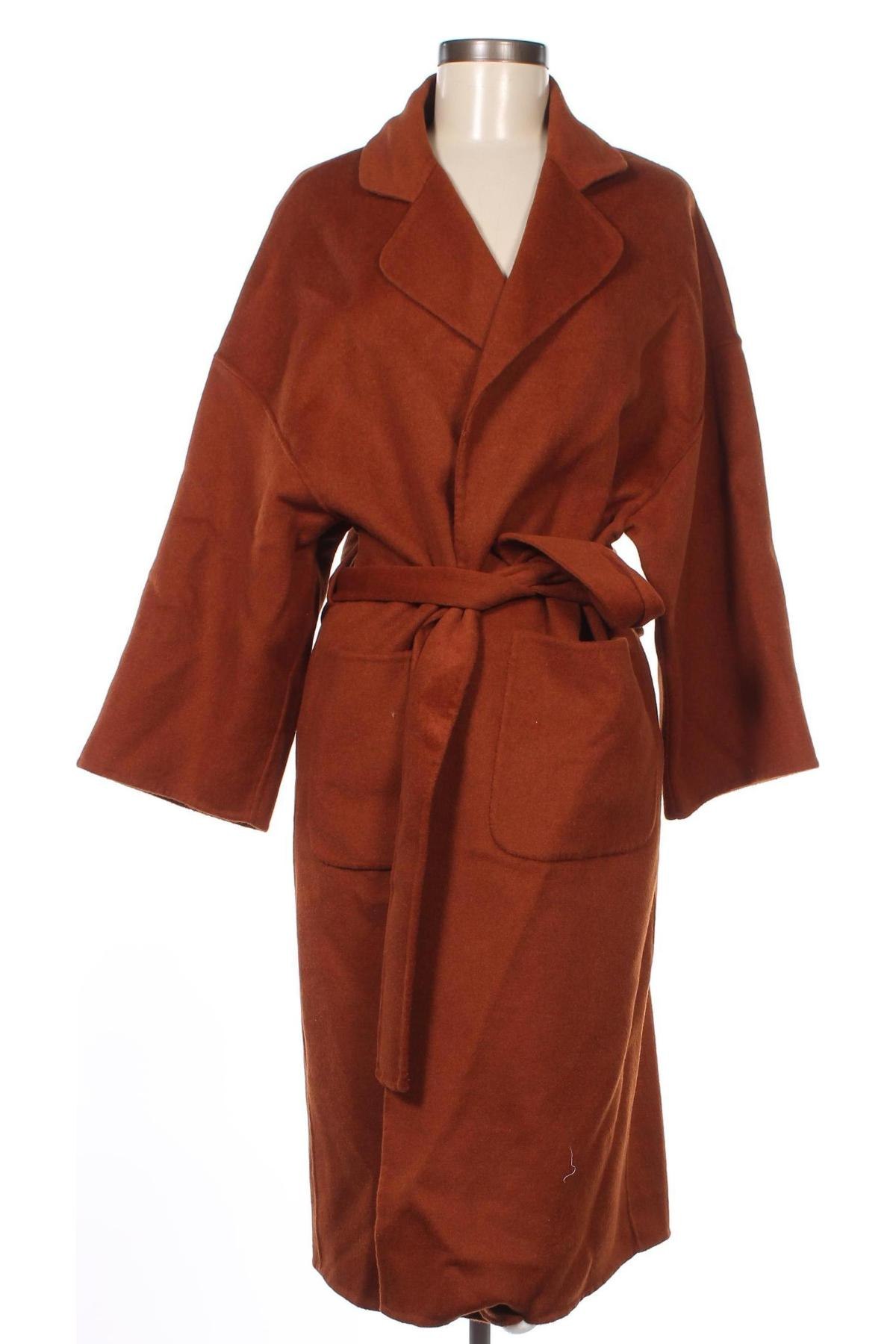 Γυναικείο παλτό Mango, Μέγεθος XS, Χρώμα Καφέ, Τιμή 105,67 €