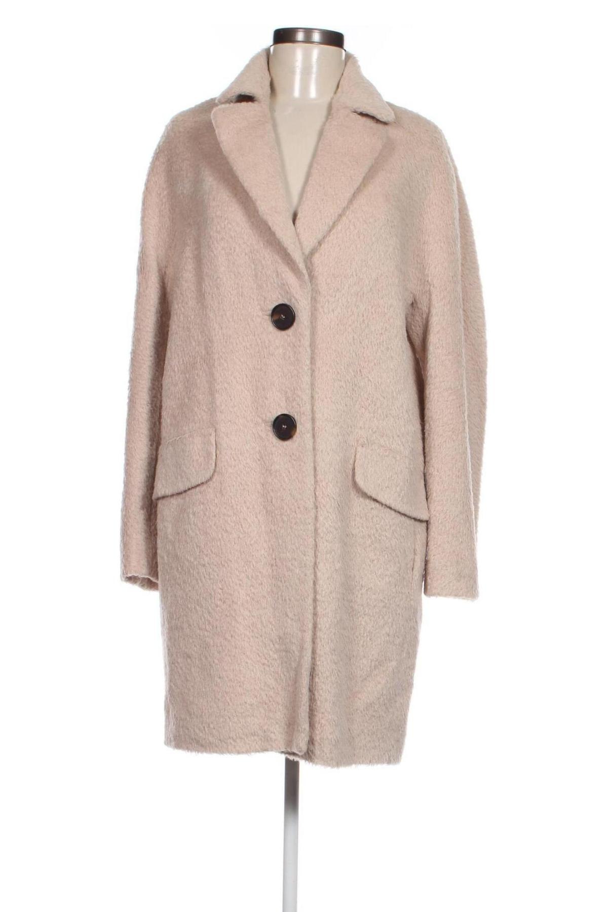 Damenmantel Marc Cain, Größe L, Farbe Beige, Preis € 133,49