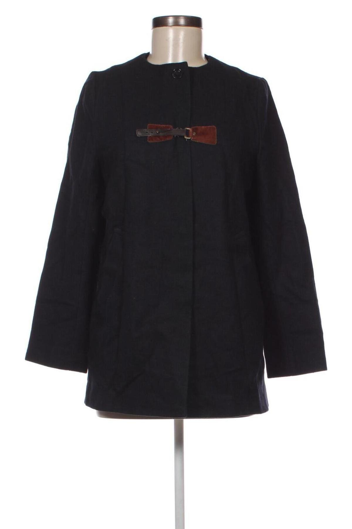 Γυναικείο παλτό Sessun, Μέγεθος XS, Χρώμα Μπλέ, Τιμή 4,16 €