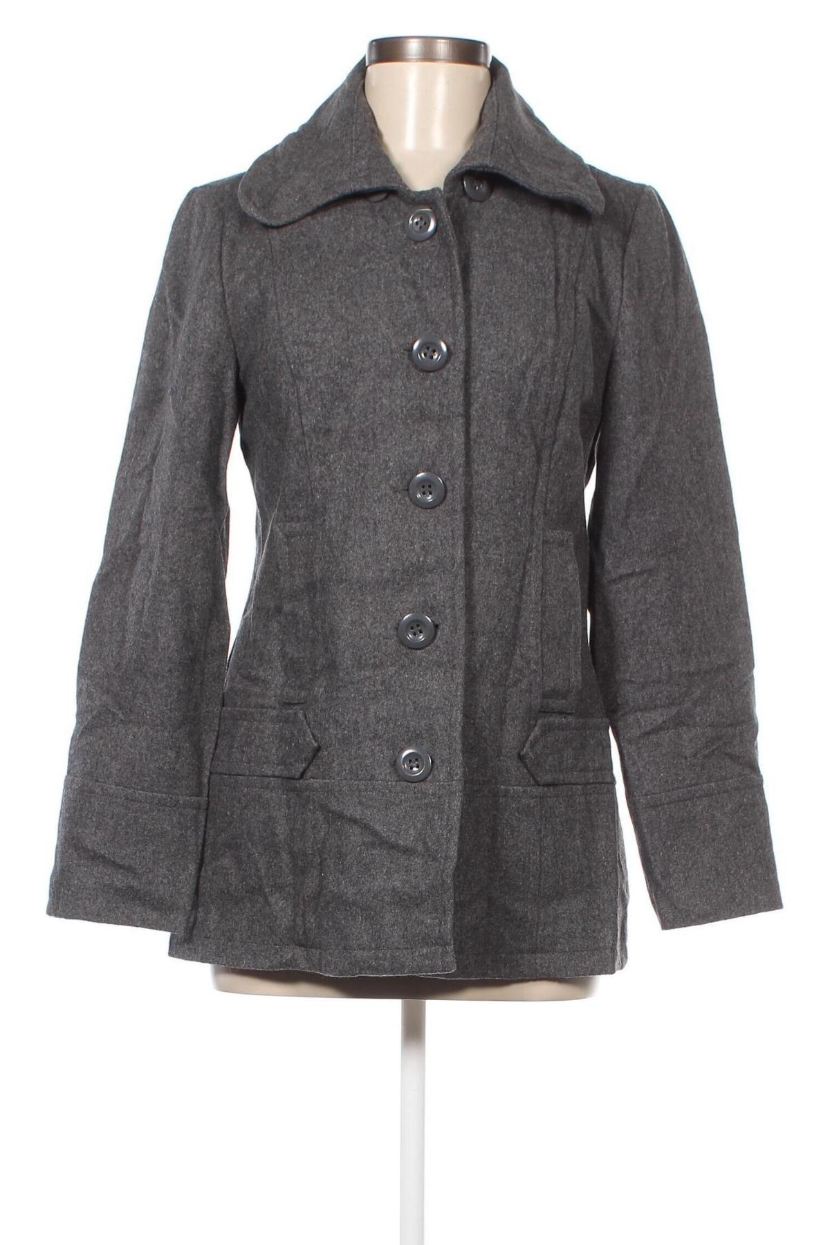 Γυναικείο παλτό Target, Μέγεθος S, Χρώμα Γκρί, Τιμή 4,63 €