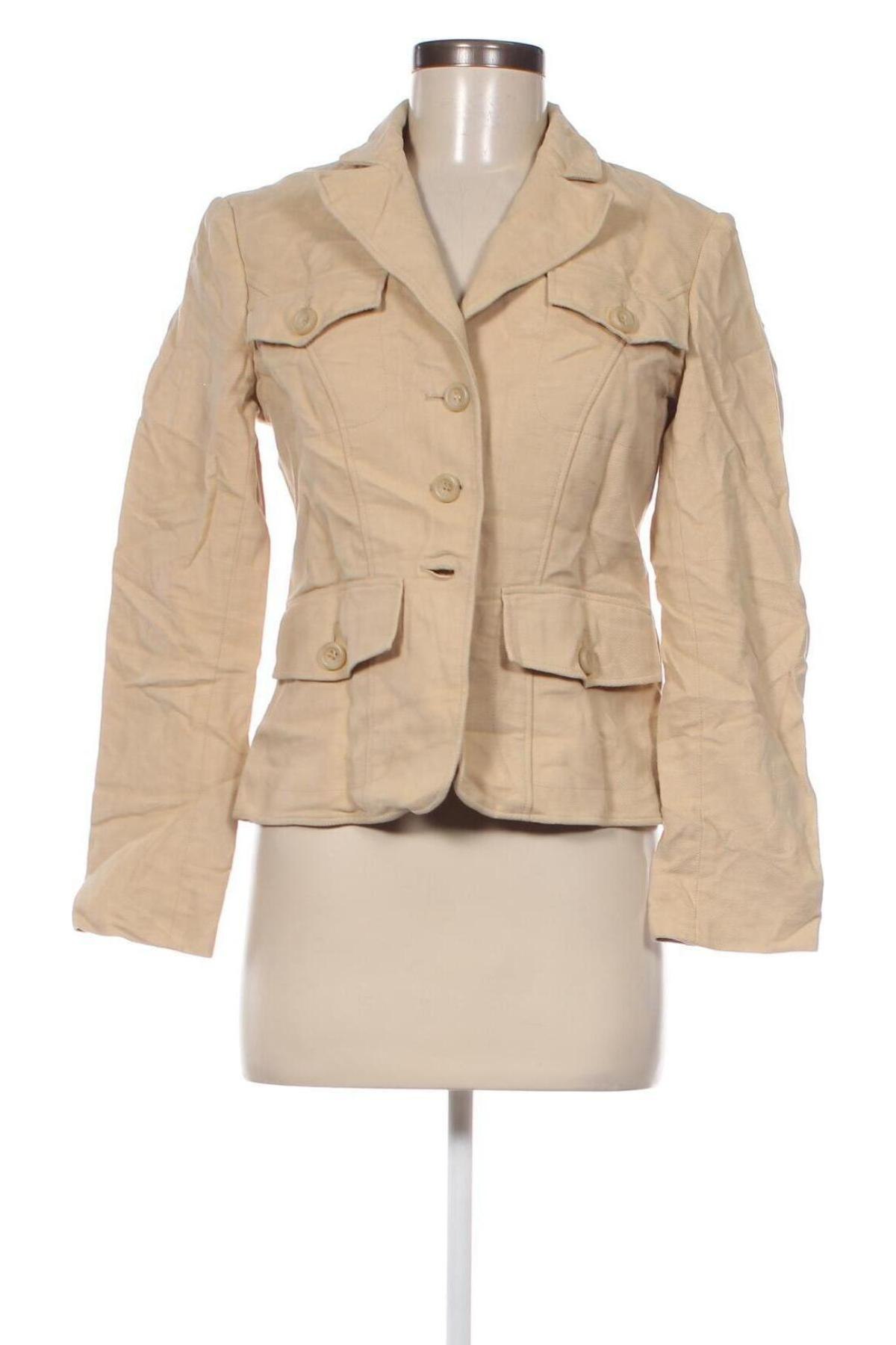 Дамско сако Betty Barclay, Размер S, Цвят Бежов, Цена 4,05 лв.