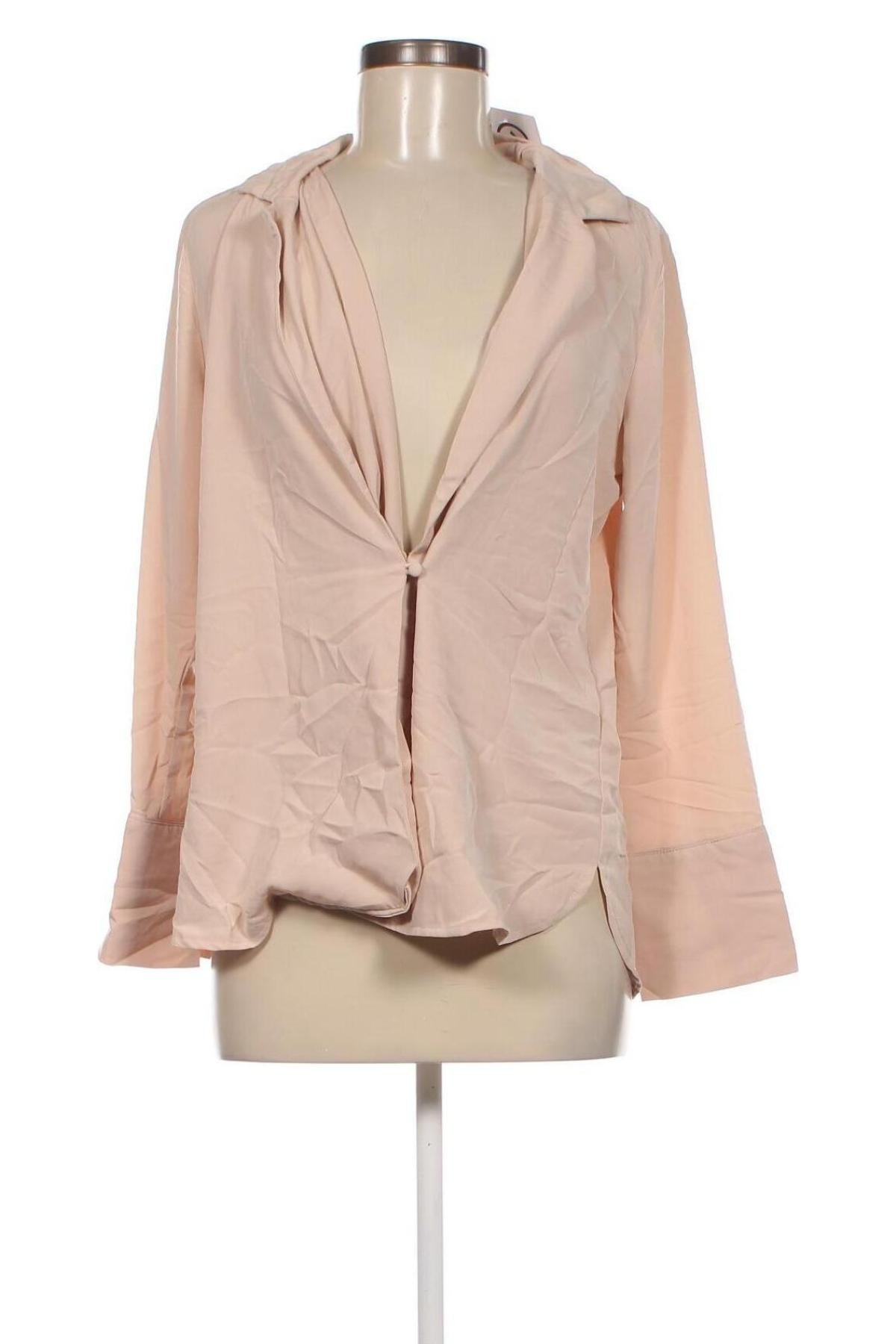 Γυναικείο σακάκι H&M, Μέγεθος S, Χρώμα  Μπέζ, Τιμή 3,54 €