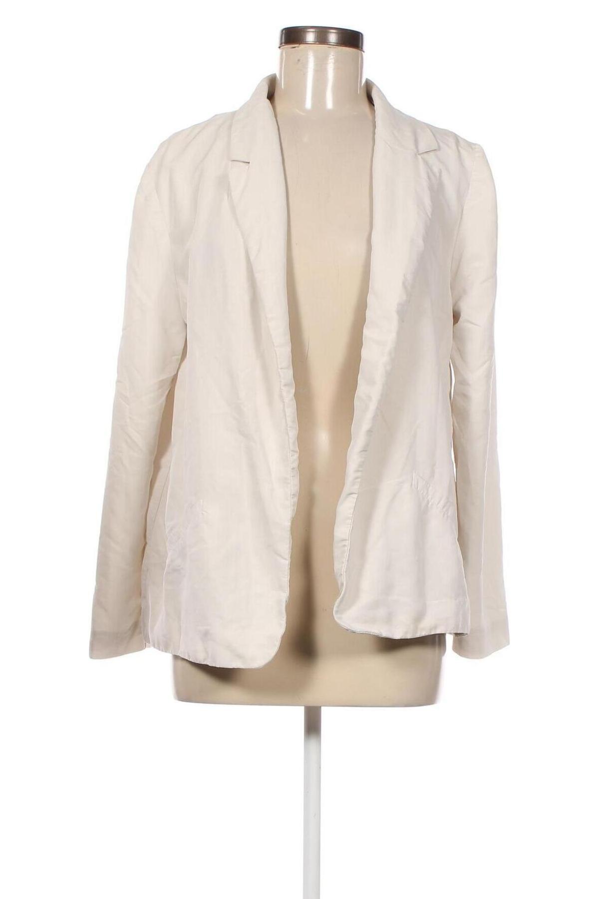 Damen Blazer Zara Trafaluc, Größe L, Farbe Weiß, Preis € 20,99