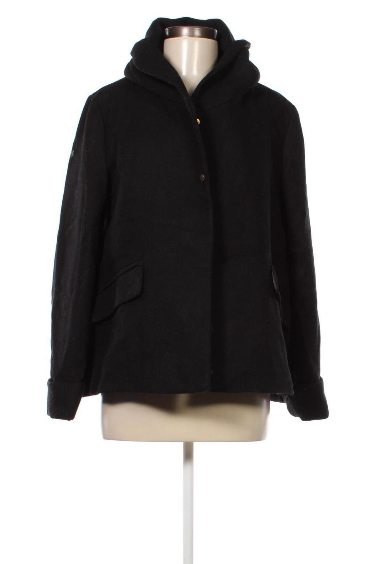 Γυναικείο μπουφάν Zara, Μέγεθος L, Χρώμα Μαύρο, Τιμή 20,08 €