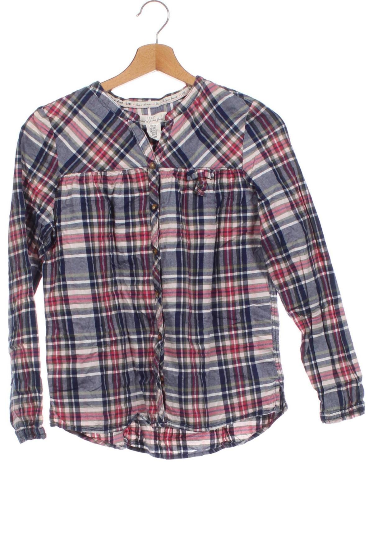 Детска риза H&M L.O.G.G., Размер 14-15y/ 168-170 см, Цвят Многоцветен, Цена 3,30 лв.