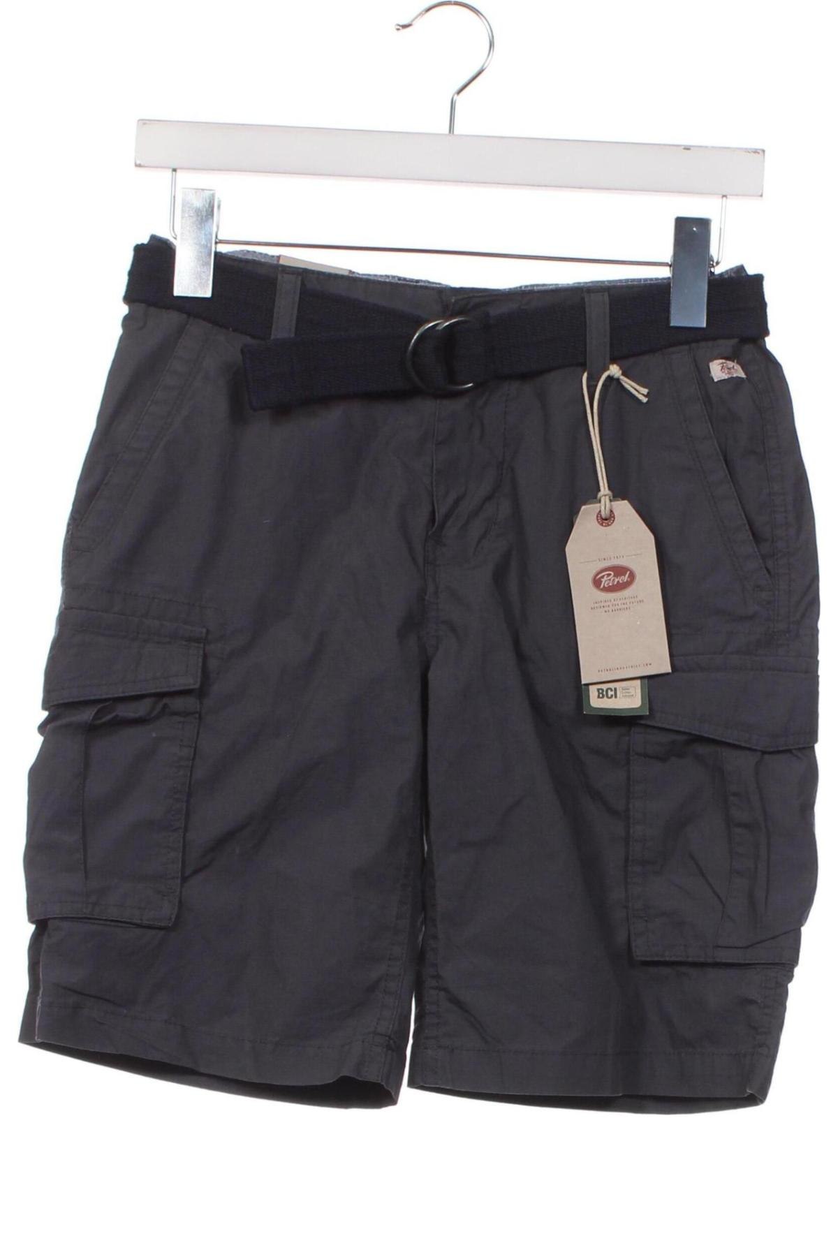 Детски къс панталон Petrol Industries, Размер 12-13y/ 158-164 см, Цвят Сив, Цена 49,00 лв.