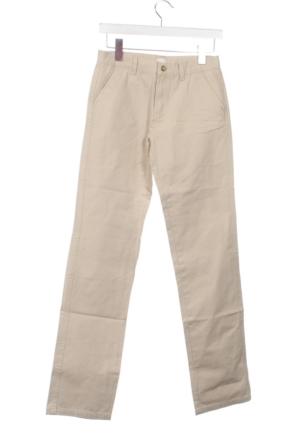 Детски панталон Gocco, Размер 10-11y/ 146-152 см, Цвят Бежов, Цена 14,16 лв.