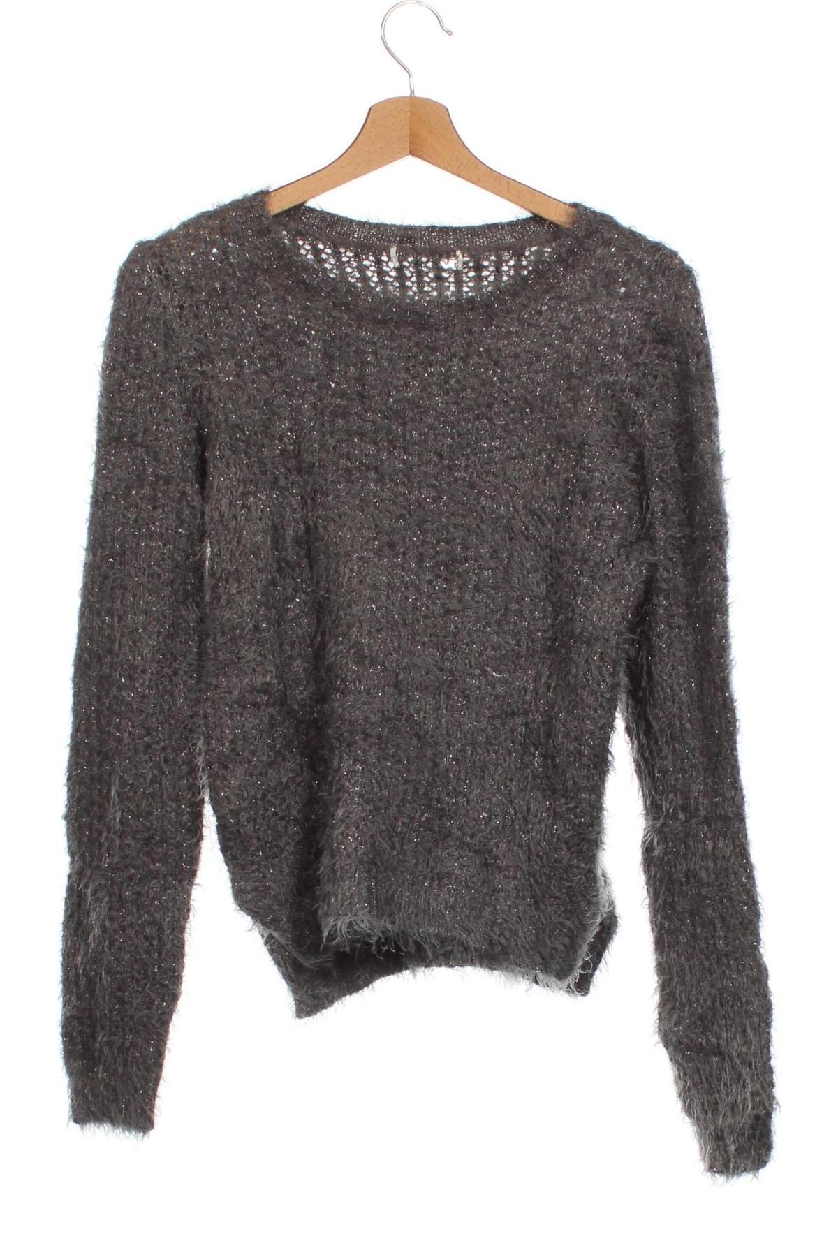 Детски пуловер H&M, Размер 15-18y/ 170-176 см, Цвят Сив, Цена 8,70 лв.
