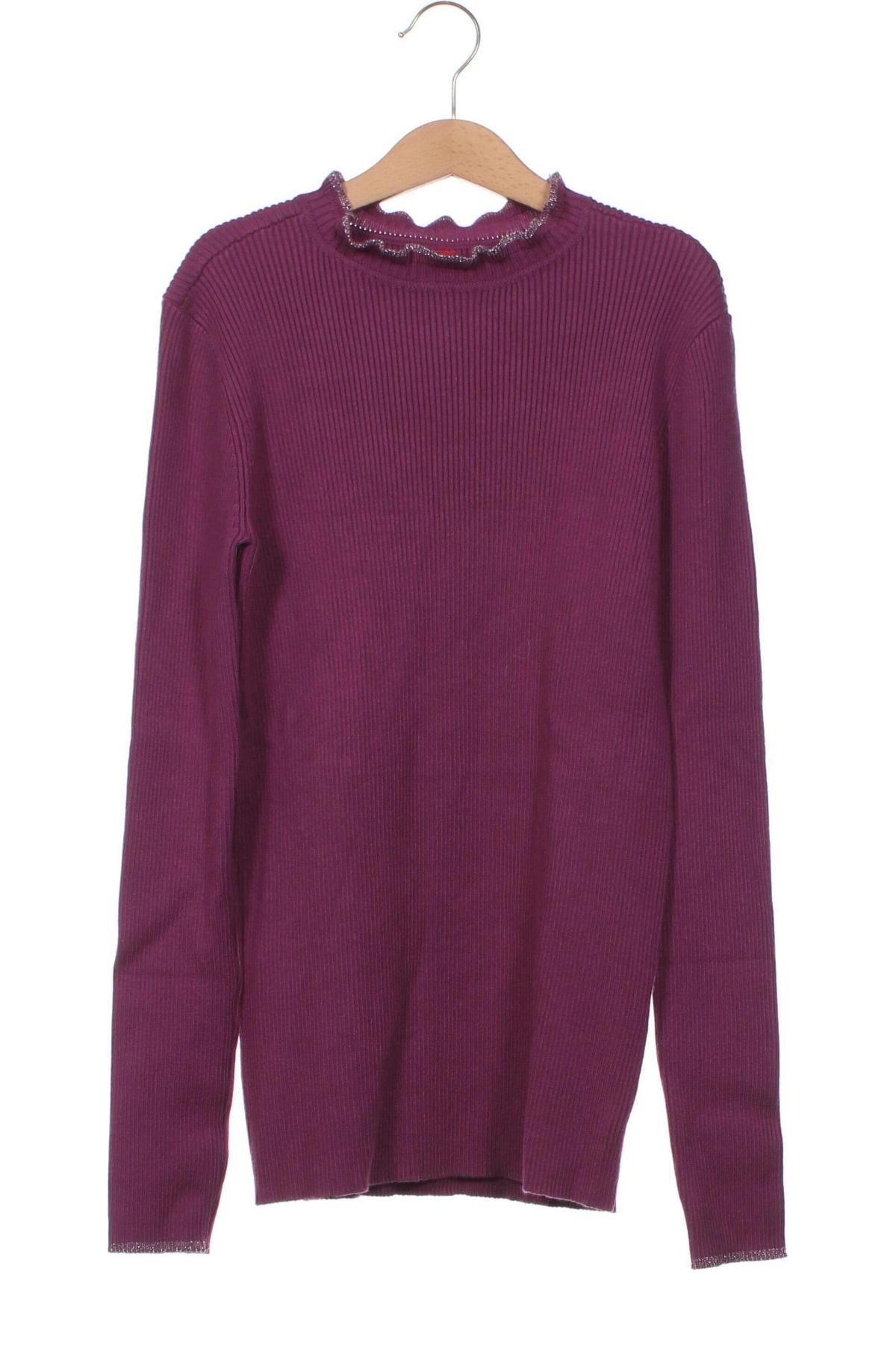 Детски пуловер S.Oliver, Размер 13-14y/ 164-168 см, Цвят Лилав, Цена 10,68 лв.